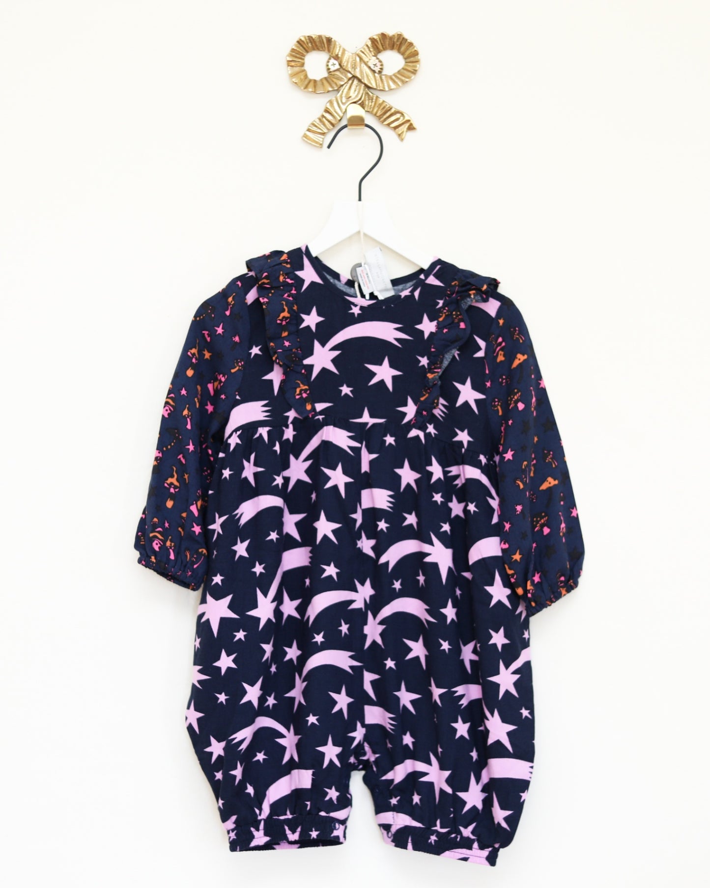 NWTs Stella McCartney shooting star romper / 18 months