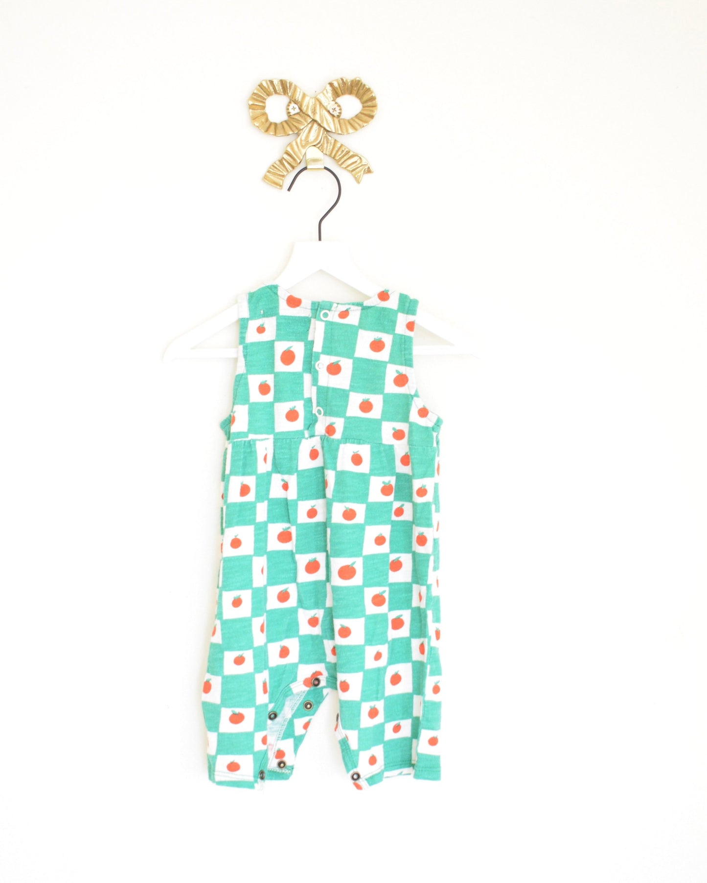 bobo choses tomato Romper / 6-12 months