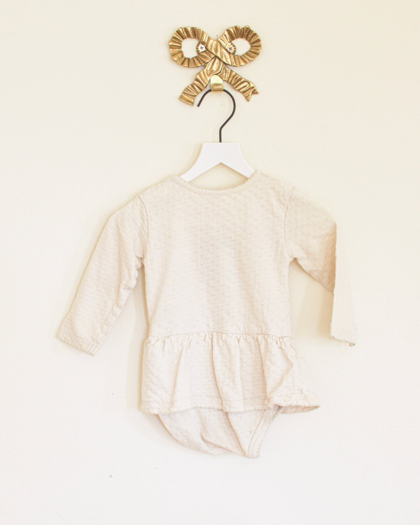Quincy Mae Baby Dress 6-12 months Cream