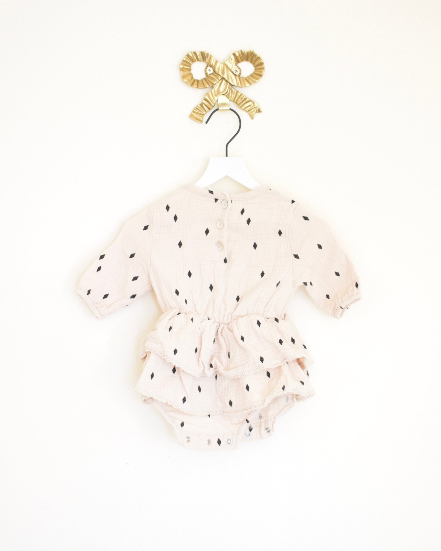 Quincy Mae Diamond Dress / 6-12 months