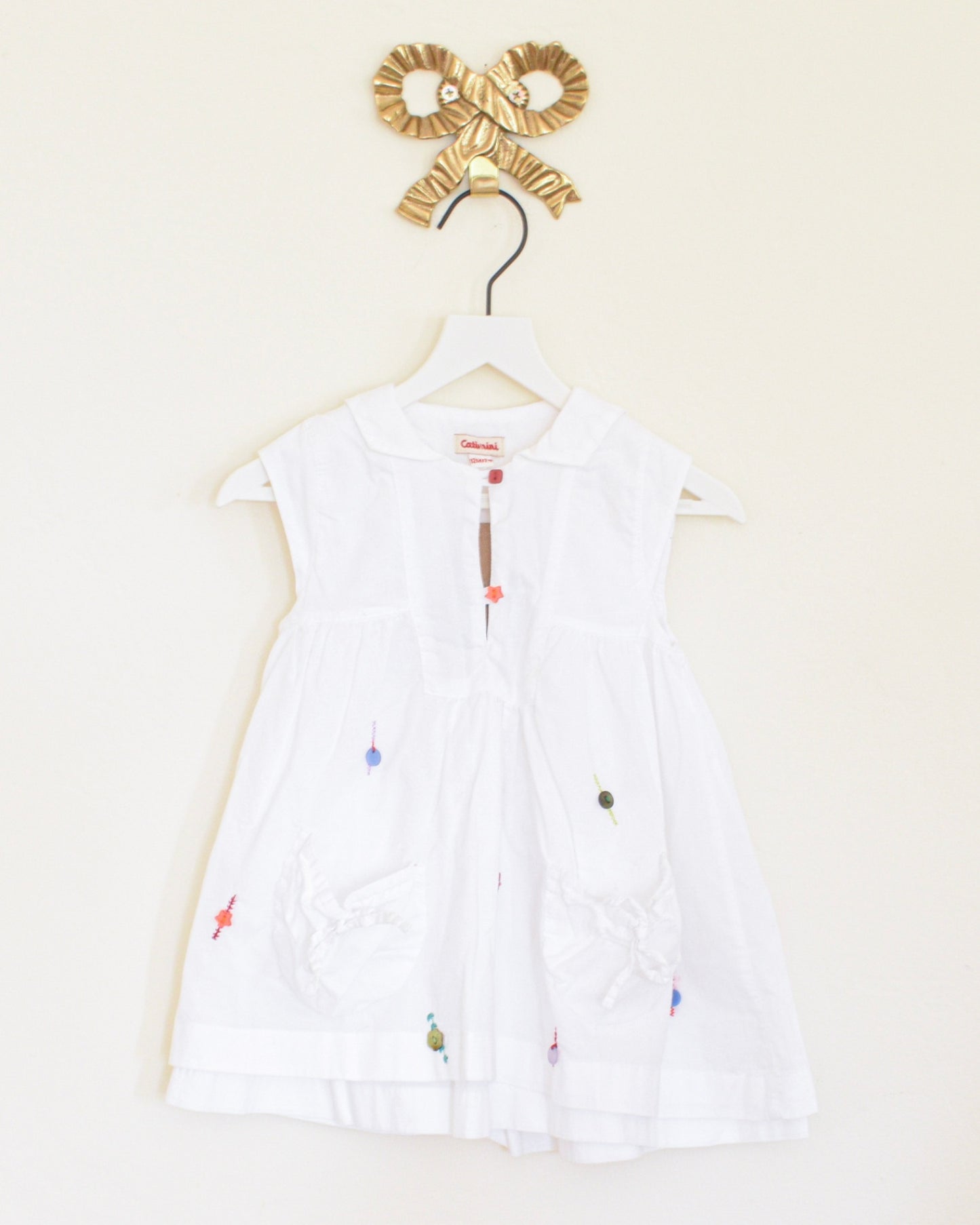 Catimini Bead Baby Dress / 12months