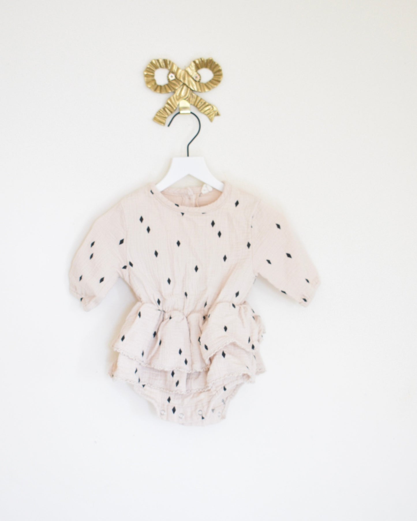 Quincy Mae Diamond Dress / 6-12 months