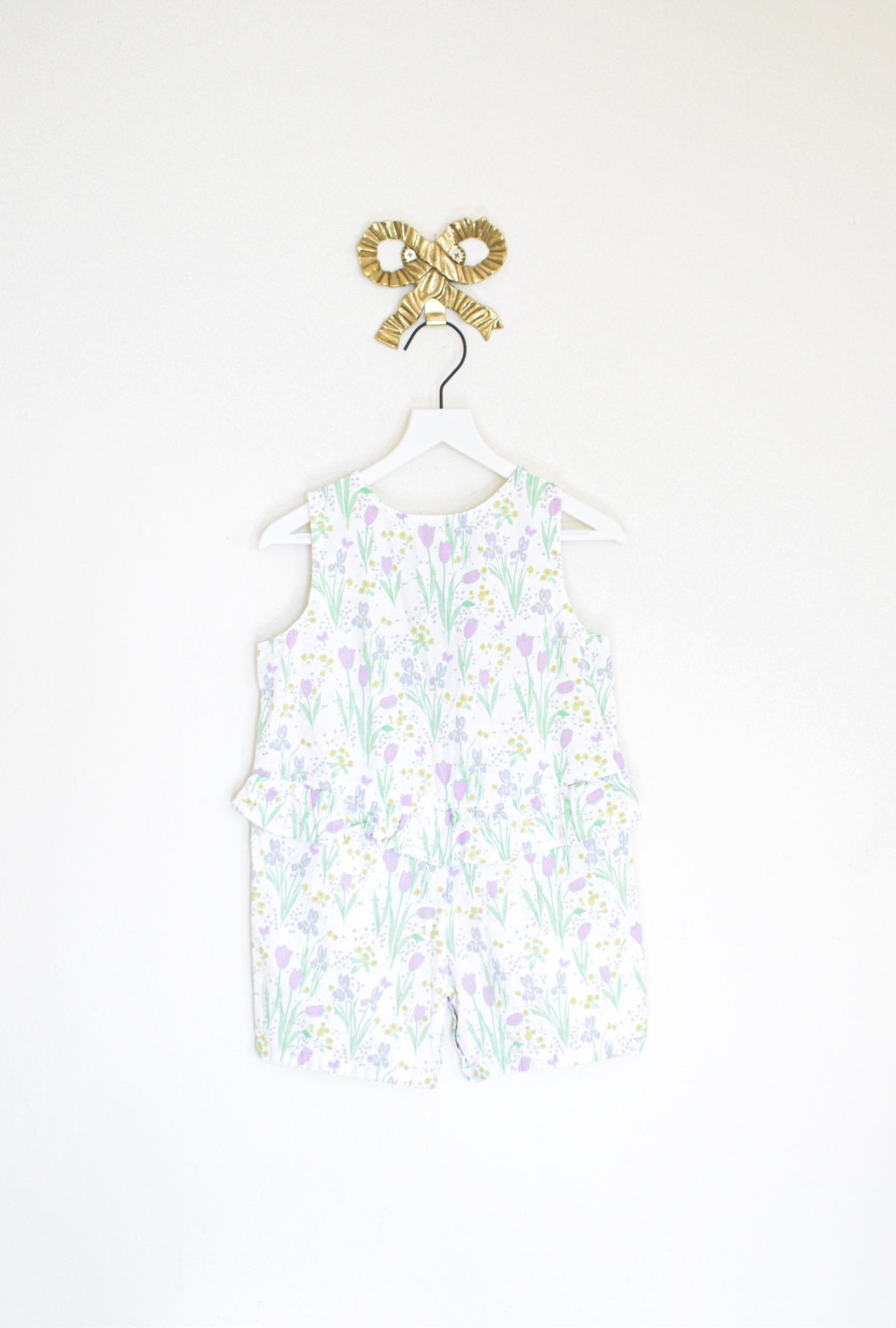 vintage tulip romper / 24 months