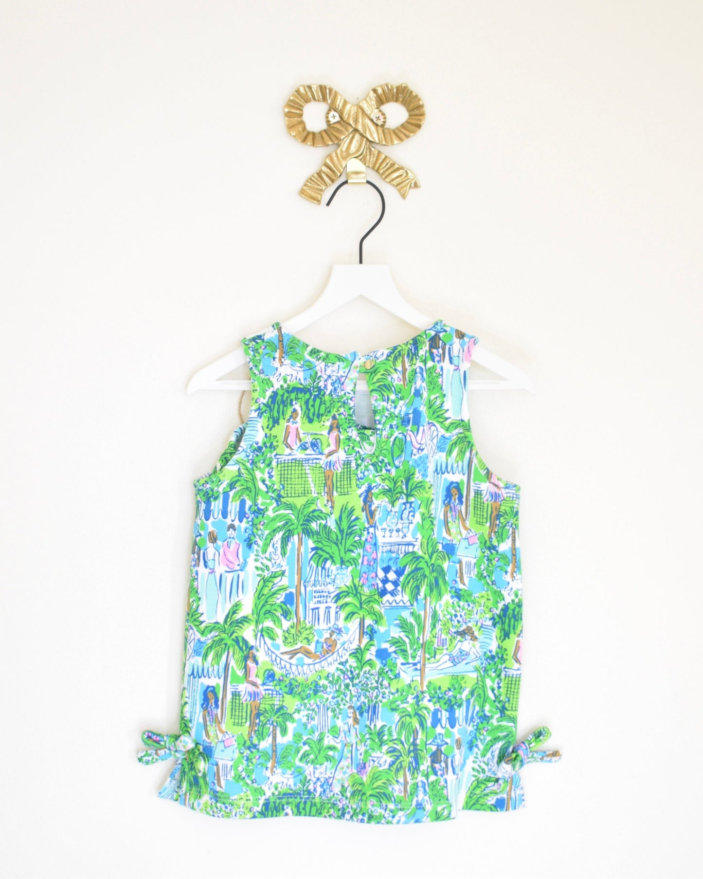 Lilly Pulitzer 2 Piece Set / 18-24 months Multicolored (predominantly green, blue, pink, and white)
