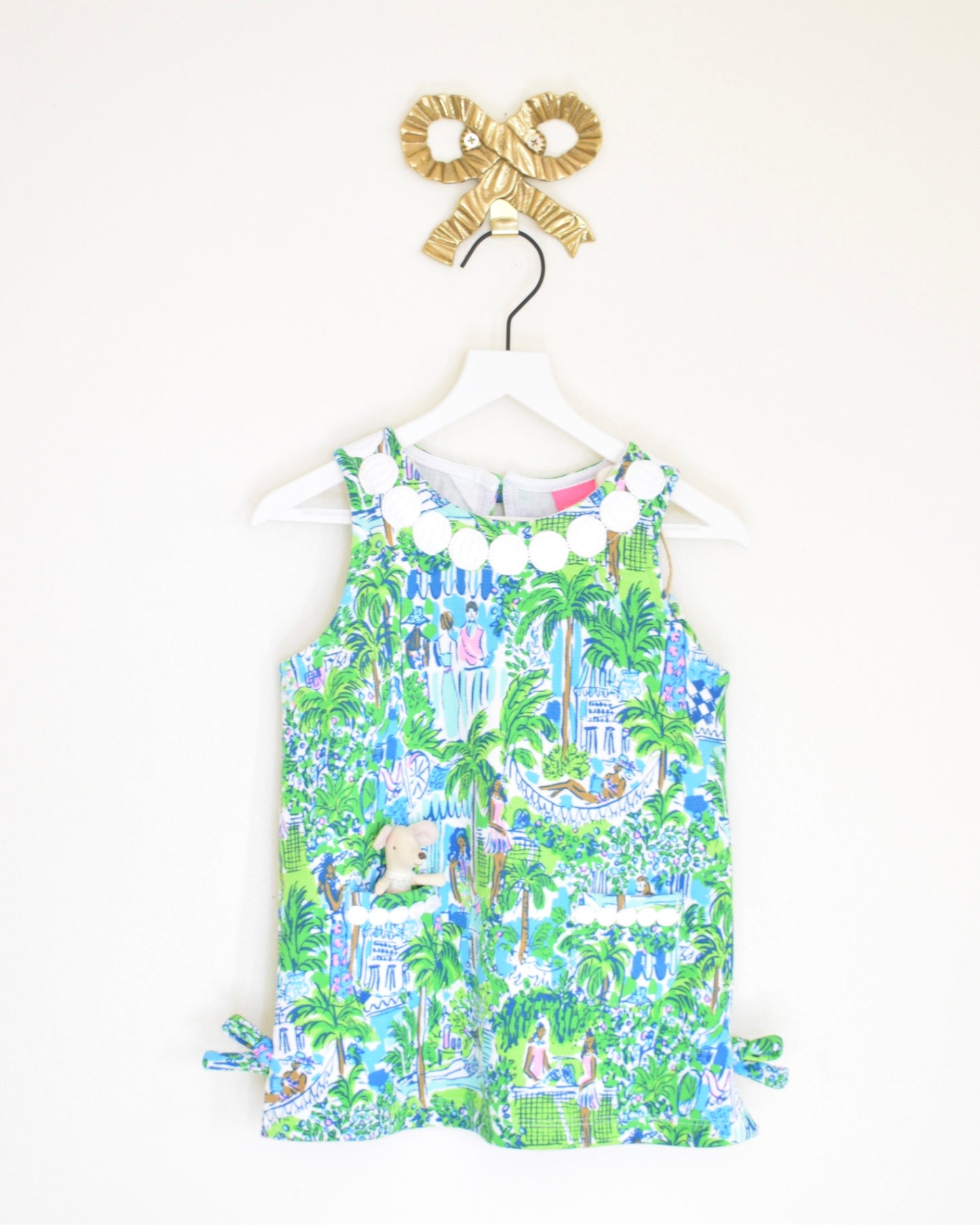 Lilly Pulitzer 2 Piece Set / 18-24 months Multicolored (predominantly green, blue, pink, and white)