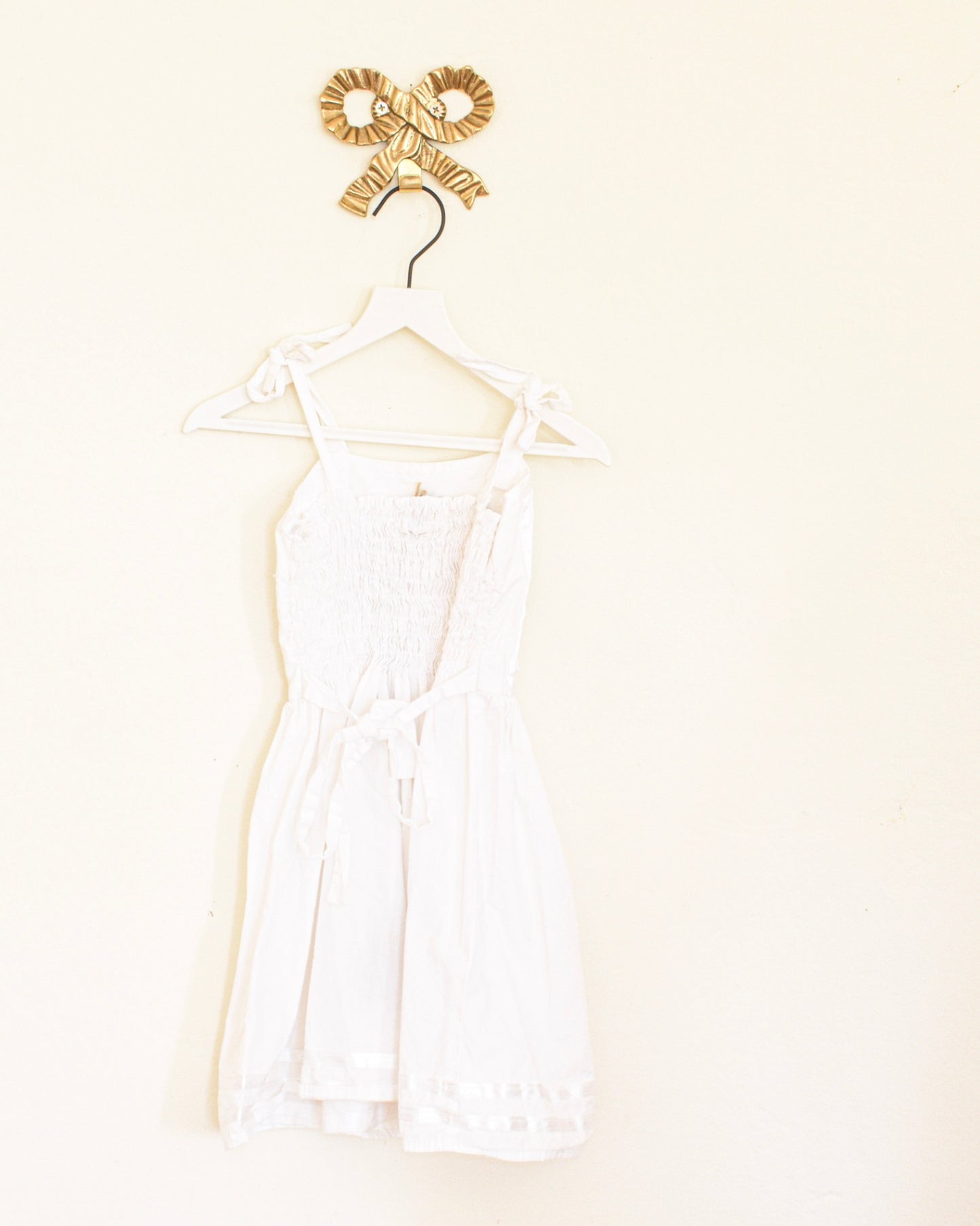 Rainbow Embroidery Sundress / 3-4
