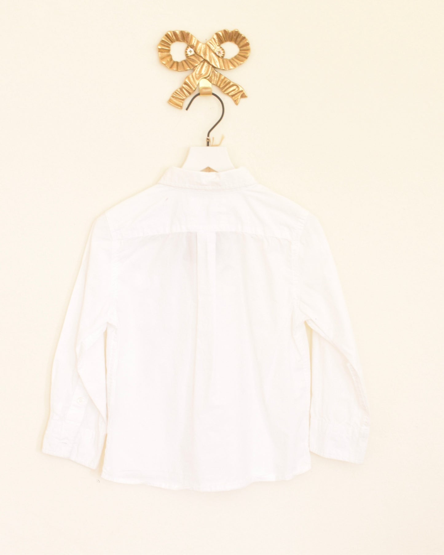 C’est la Fête des Kids White Button Down / 3T
