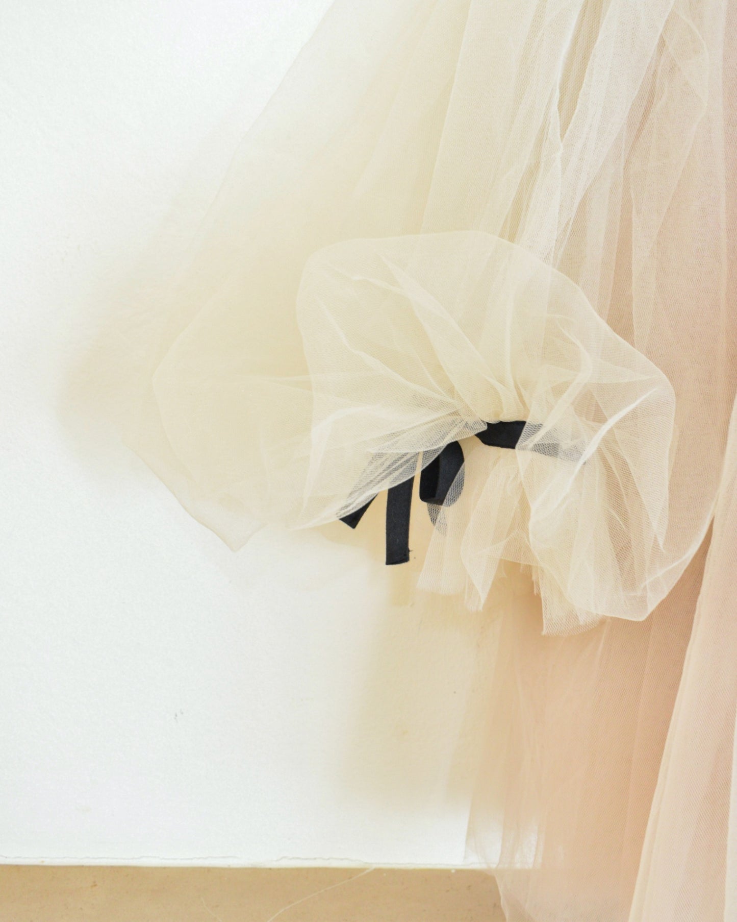 Petit Maison Kids Coco-Ivory Tulle Dress / 8