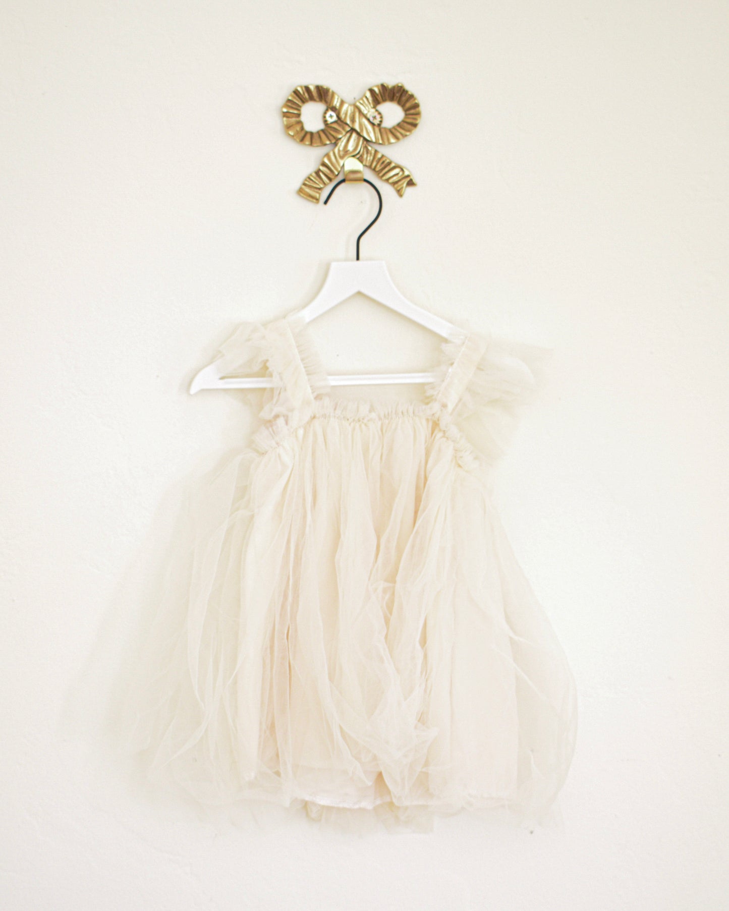 tulle flower Dress / 9-12 months