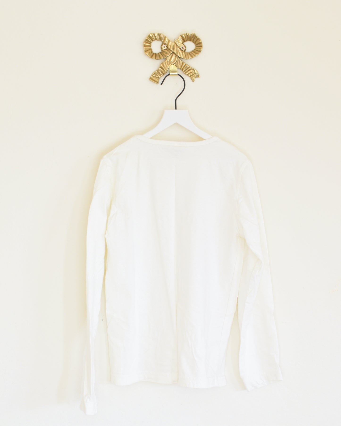 White Long Sleeve Shirt / 10