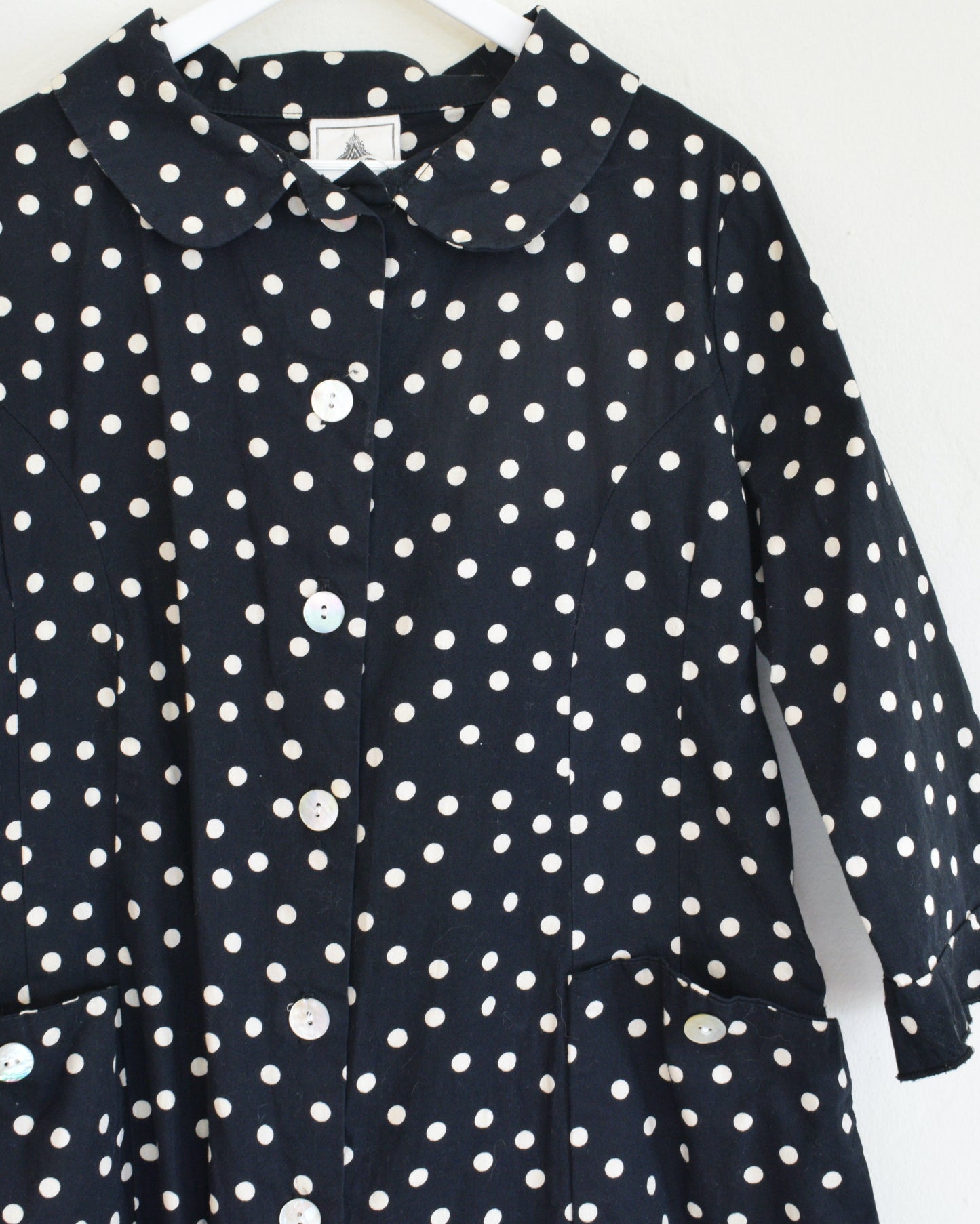 Dagmar Daley Polka Dot Shirt Dress / 10