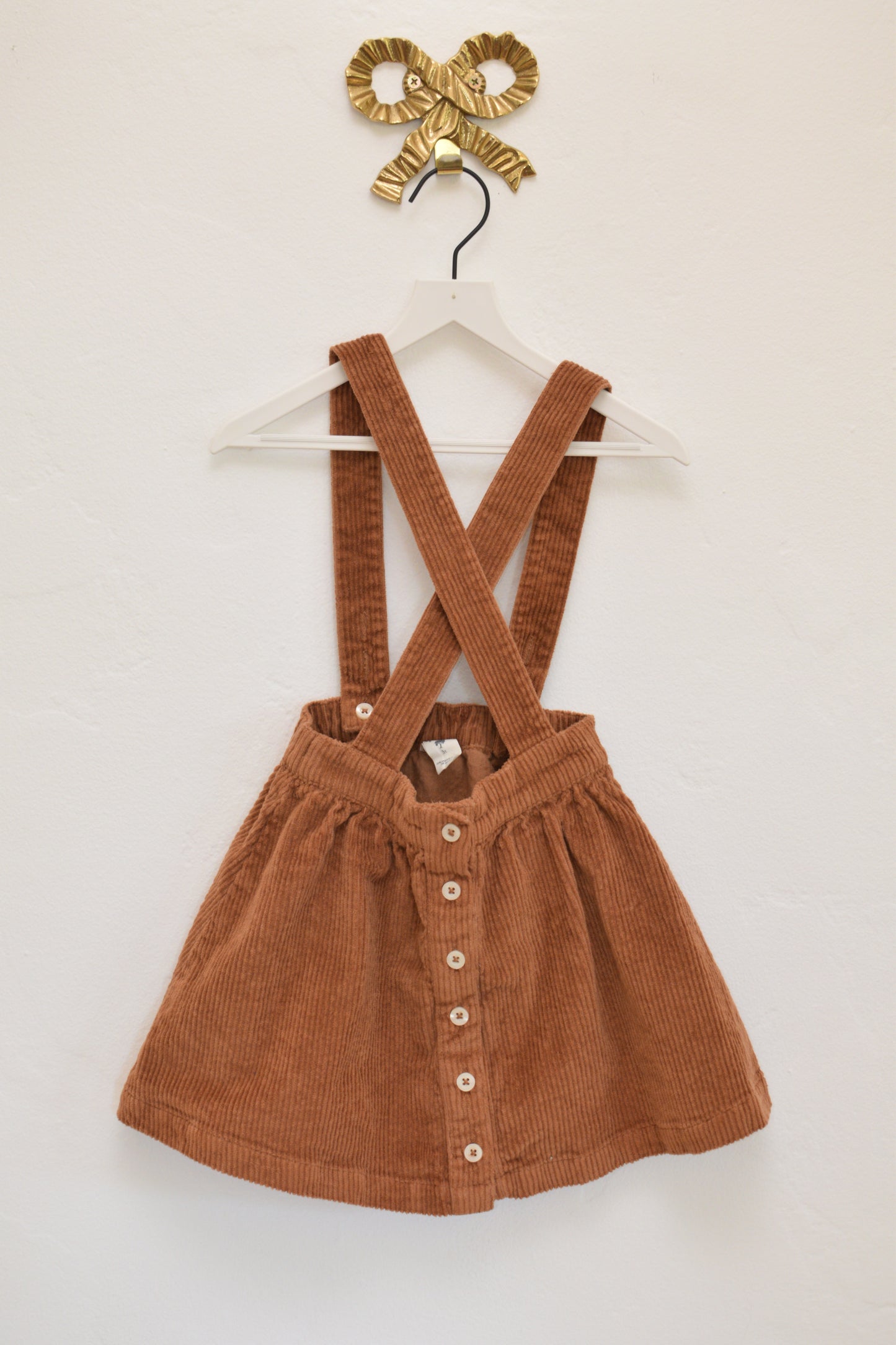 Kate Quinn Organics Pinafore Dress / 3T