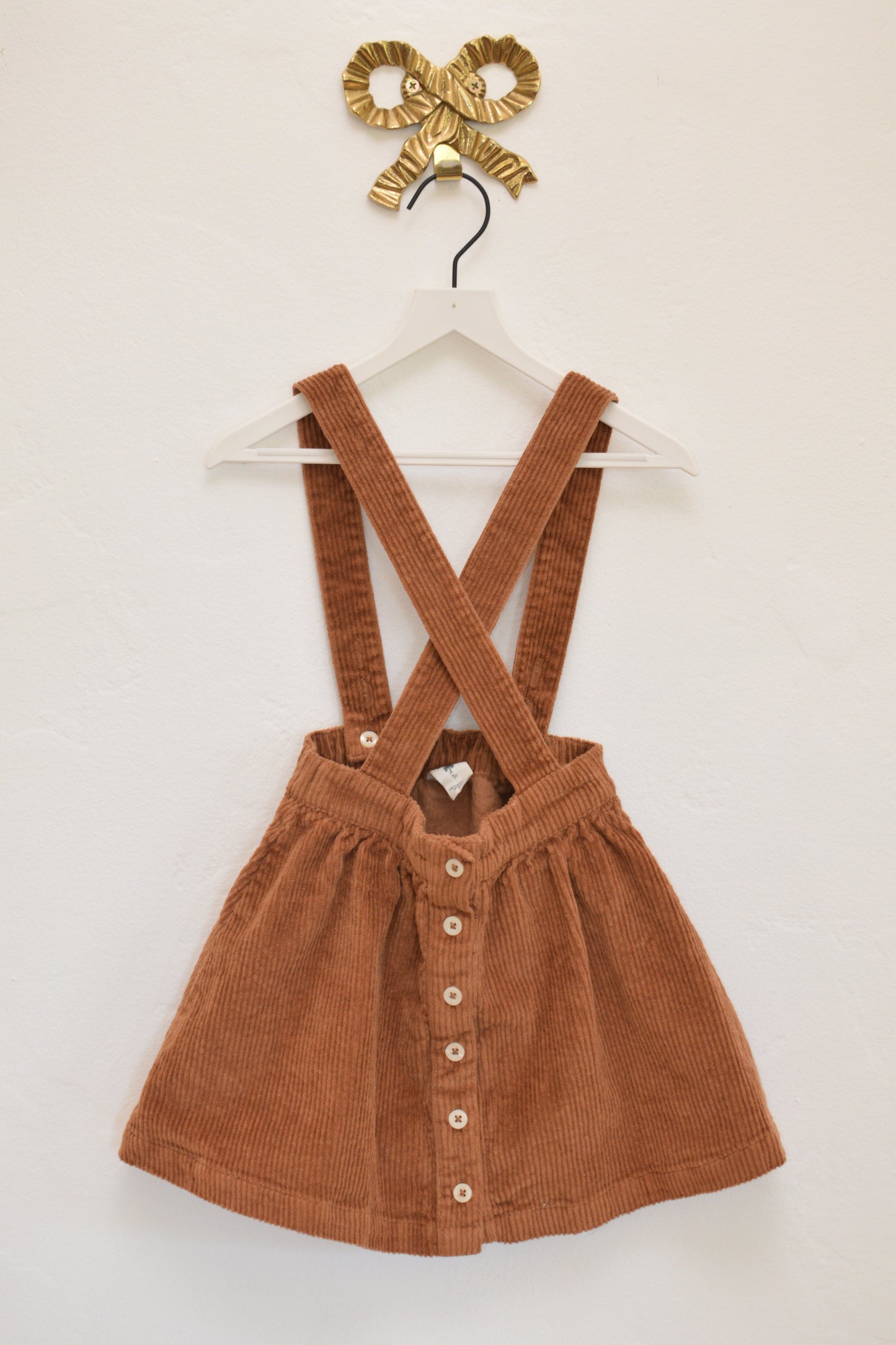 Kate Quinn Organics Pinafore Dress / 3T