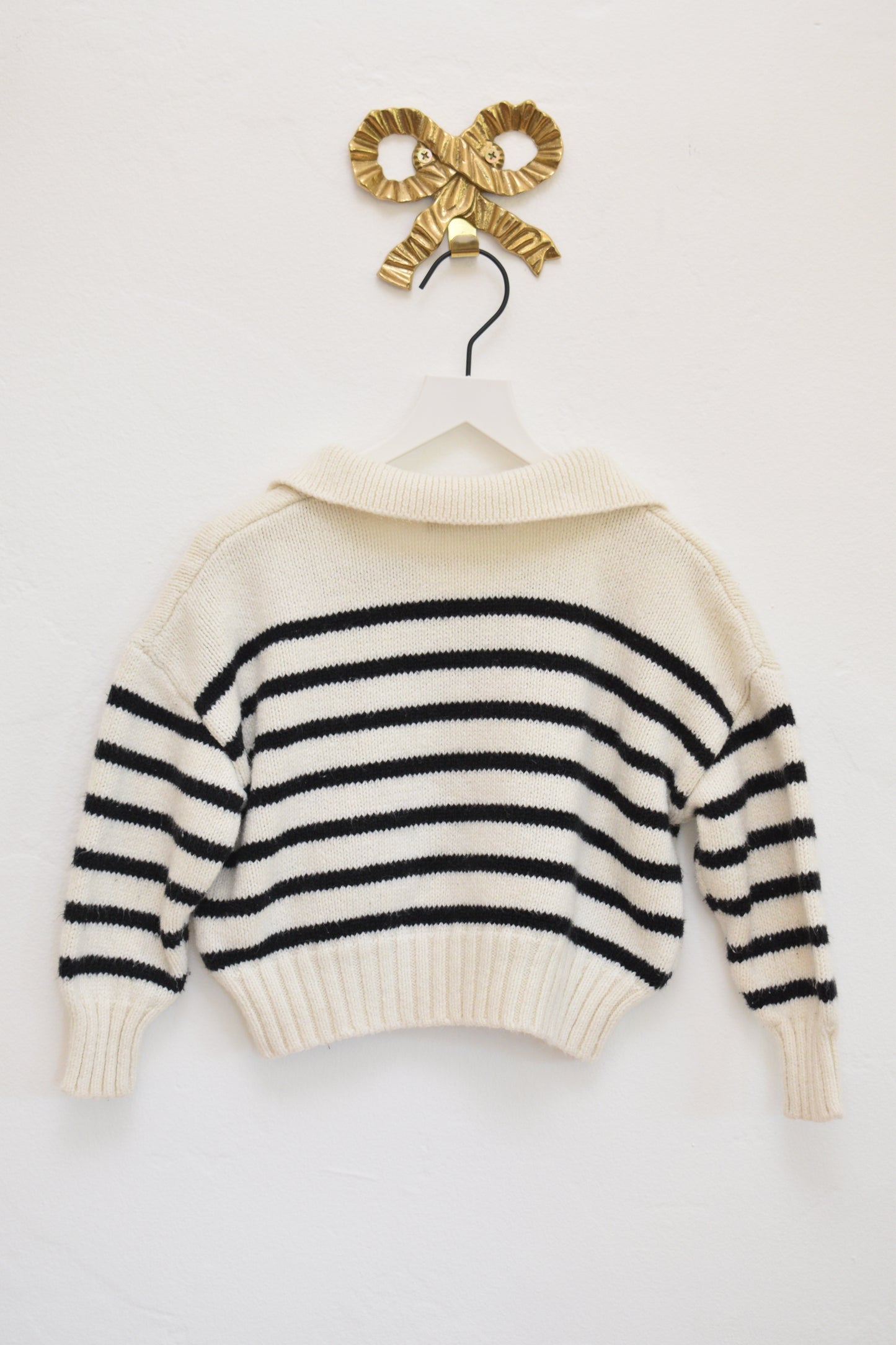 Rylee + Cru Striped Sweater / 4-5