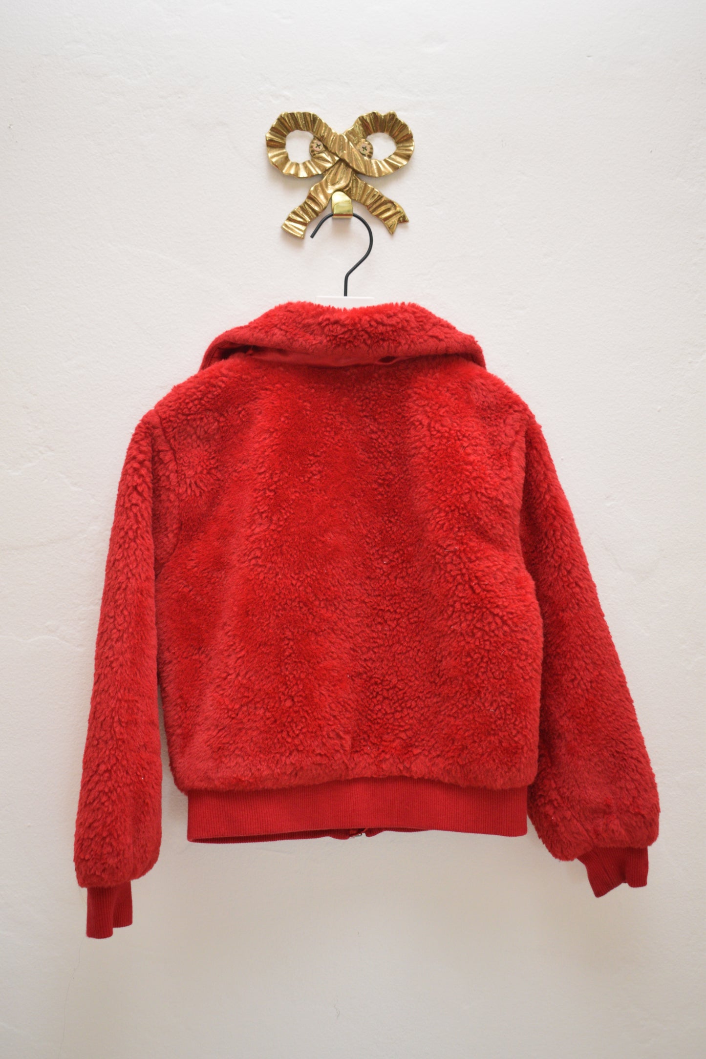Hanna Andersson Red Faux-Fur Coat / 5