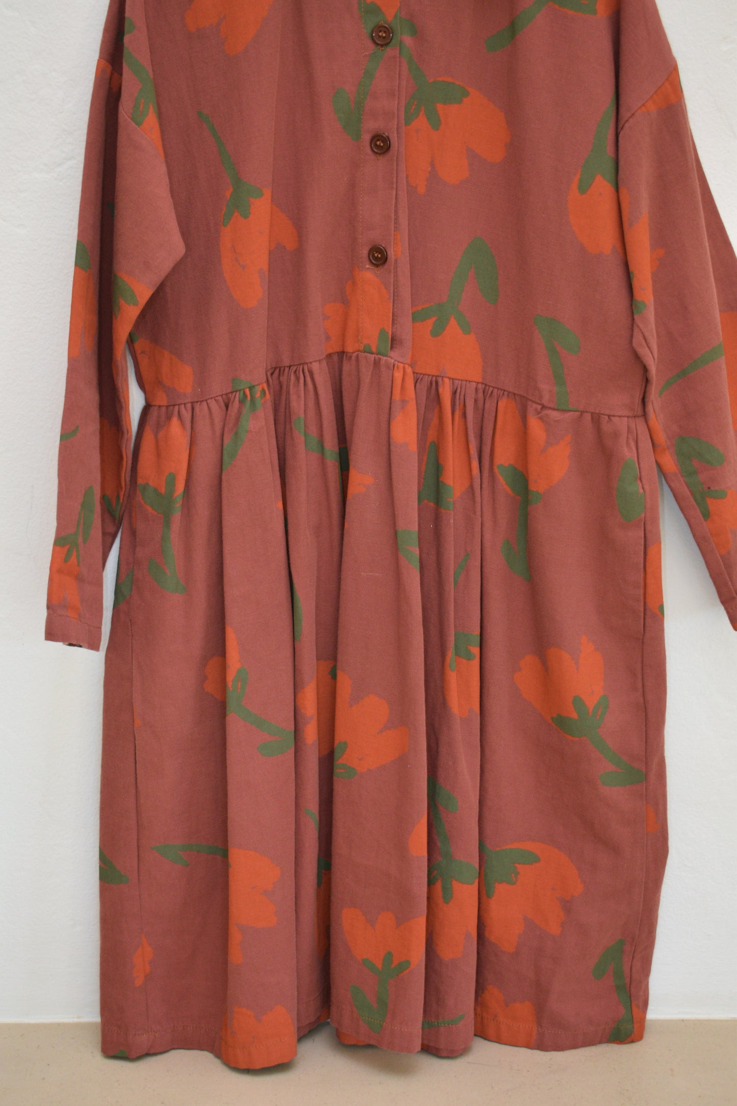 Bobo Choses Flowers Shirt Dress / 8–9Y — SS22 “I’m a Poet” (2022)