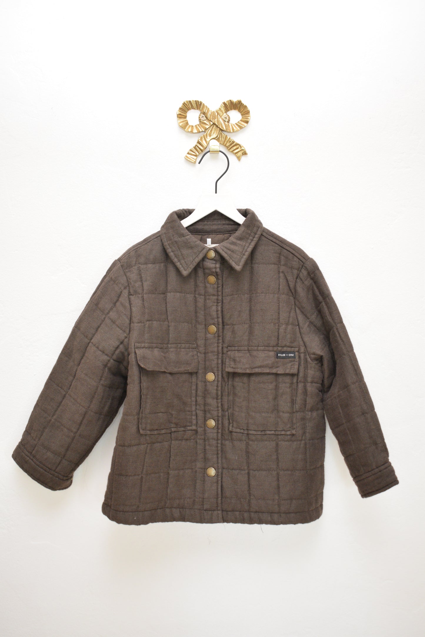 Rylee & Cru Quilted Coat / 4-5
