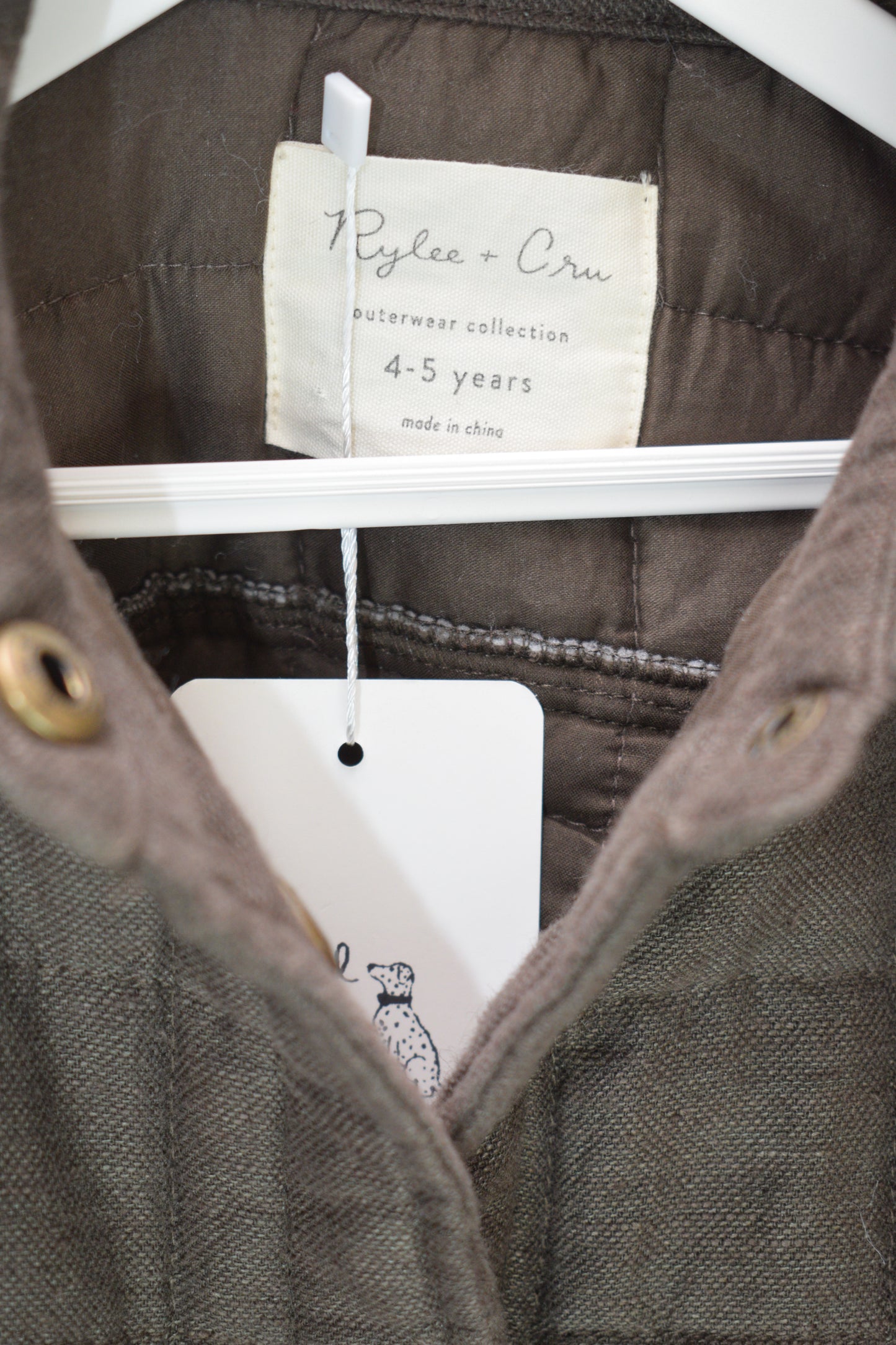 Rylee & Cru Quilted Coat / 4-5