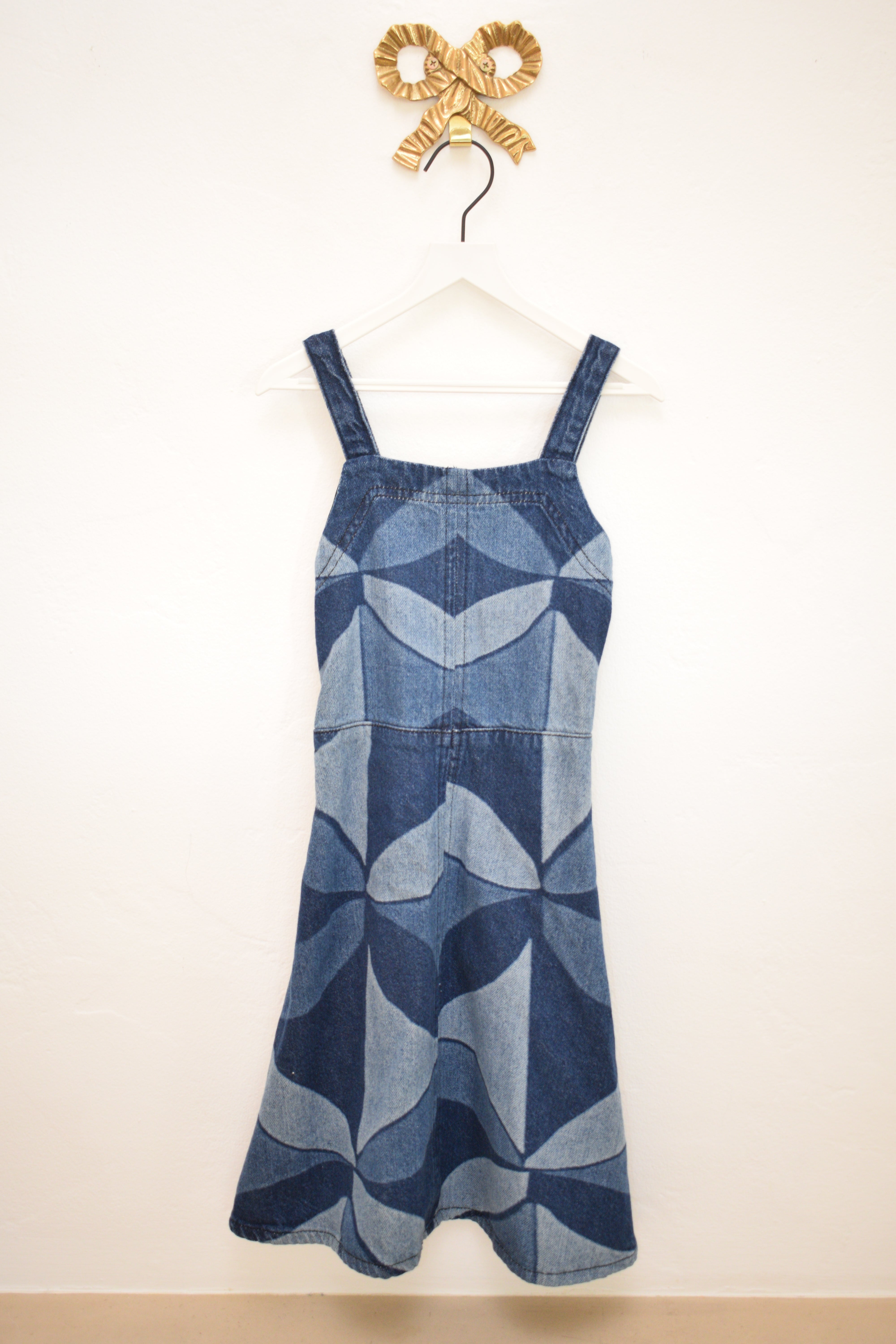 NWTs Sea x Zara Denim Quilt Dress / 8 – small talk city