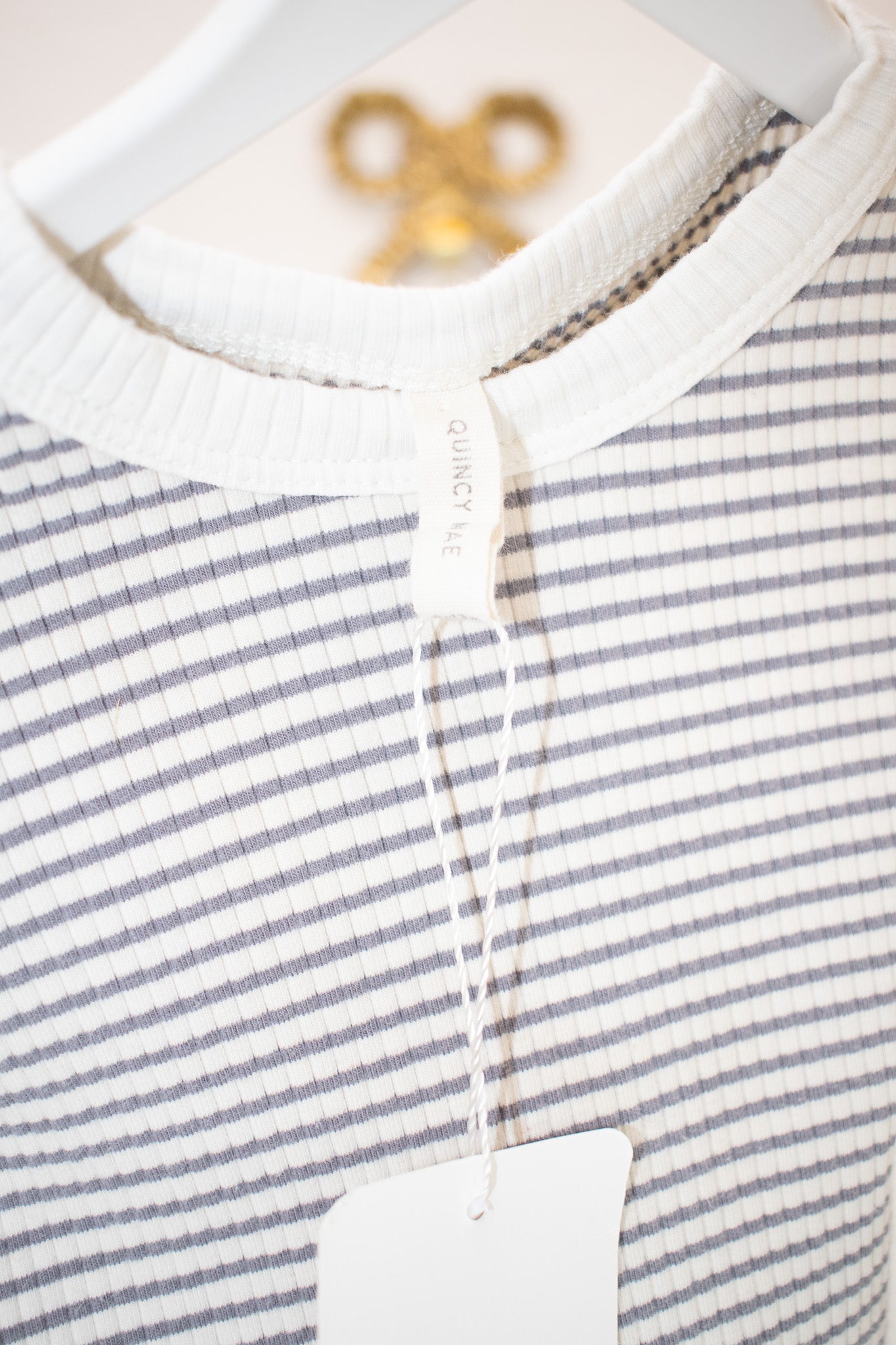 Quincy Mae Stripe Short Set / 6 months