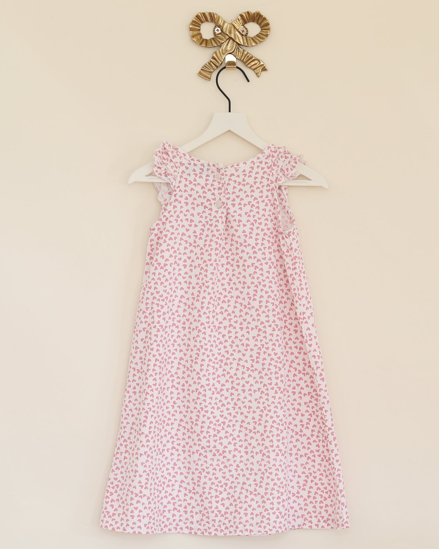 Petite Plume Heart Night Gown / 3T