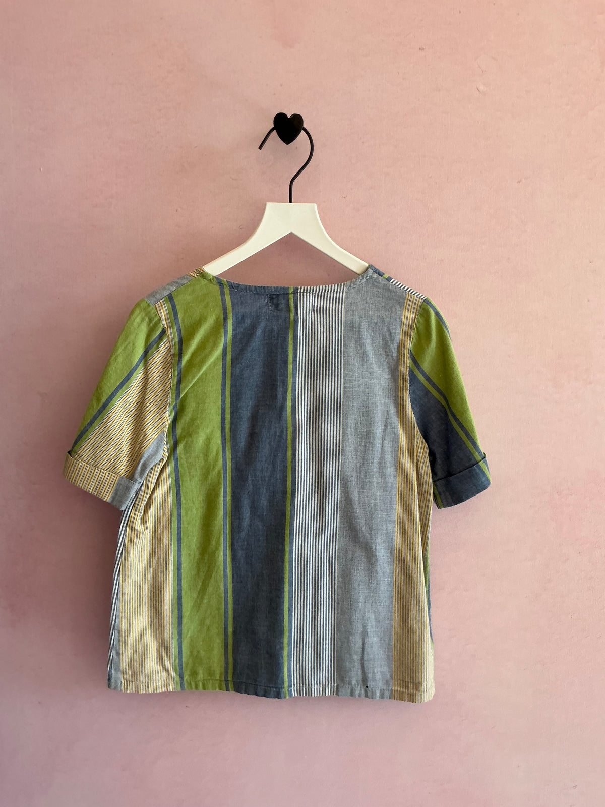 Siaomimi Green, Blue and Orange Stripe / 5