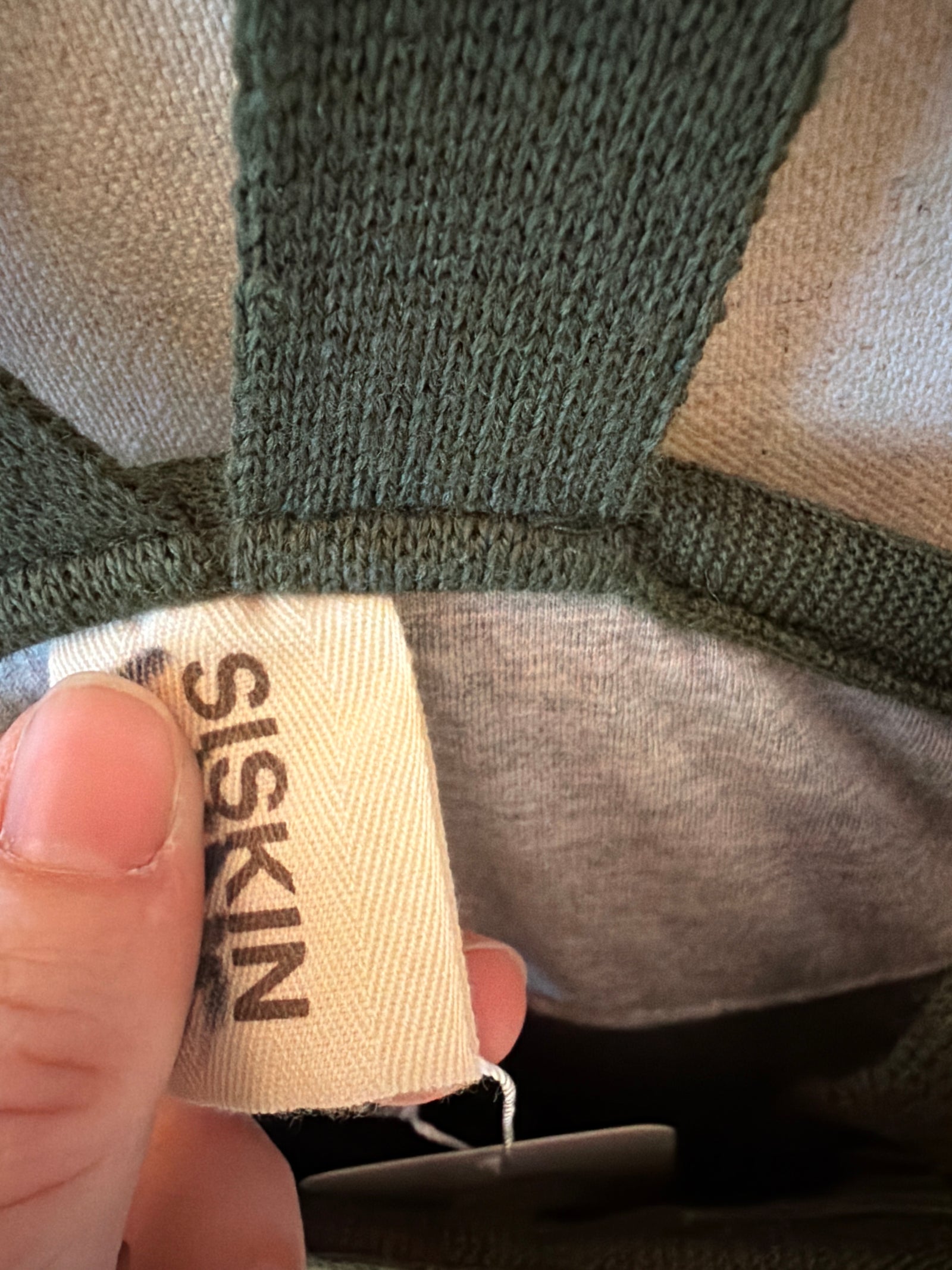 Siskin Olive Pocket Dungarees - Boiled Merino Wool - Seaweed / 5-6