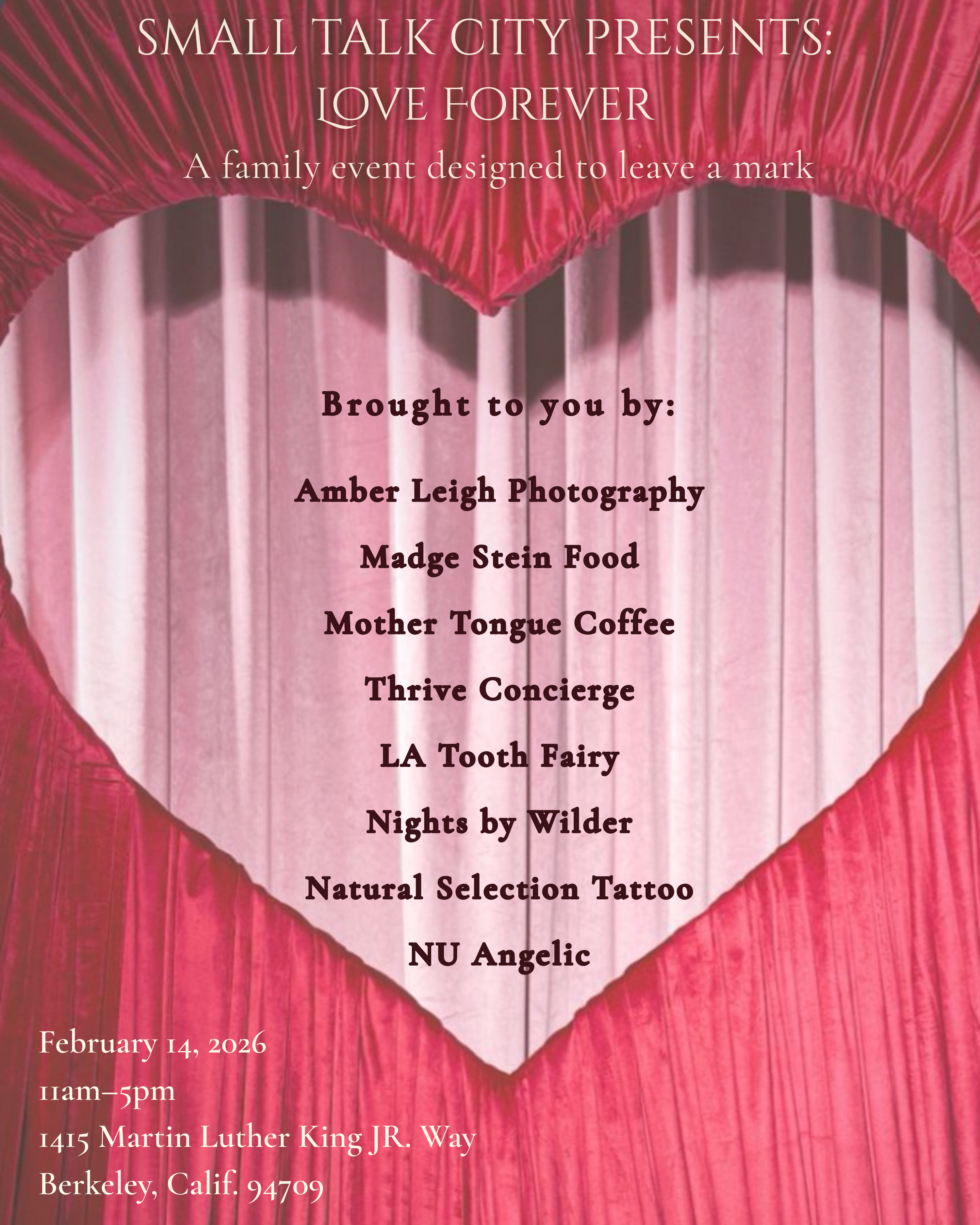 Love Forever, small talk city