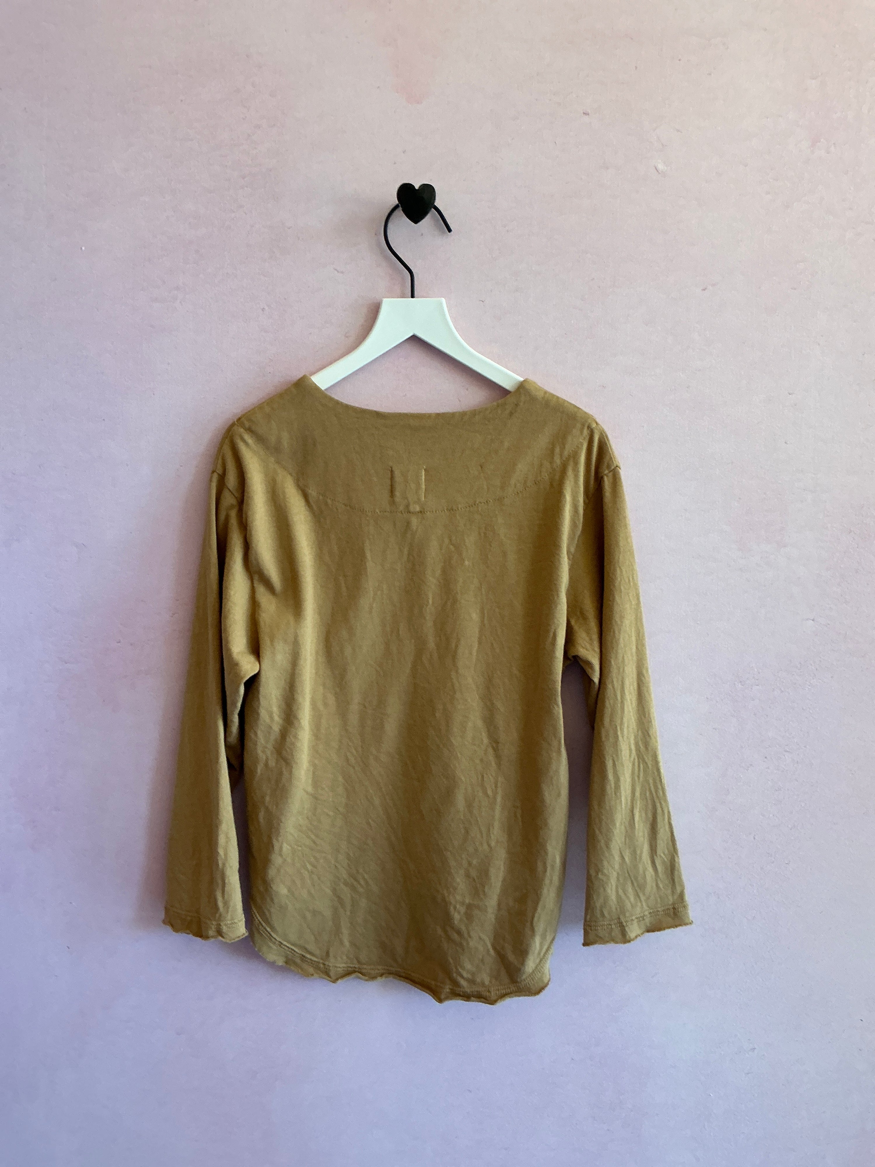 Nico Nico Tan Cut & Sew Long Sleeve Shirt / 2