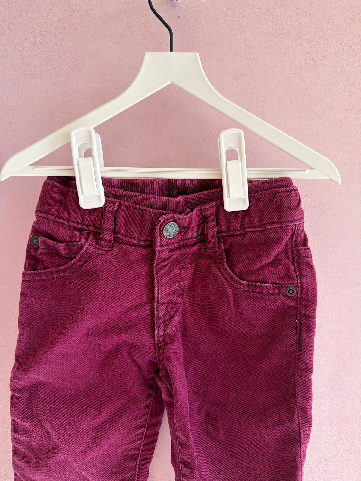 vintage baby Gap Magenta Pants / 18-24 months