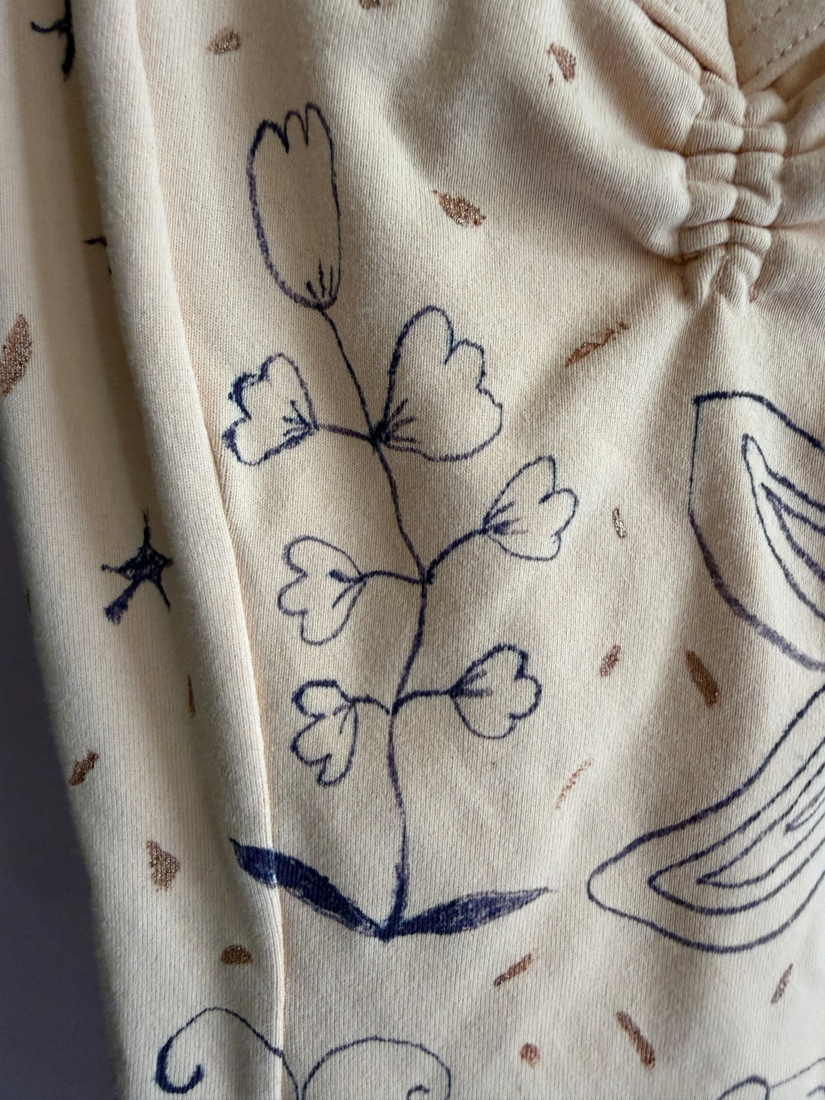 Repetto Hand-Painted Heart, Flower, Bow & Butterfly OFAK Leotard / 11-12