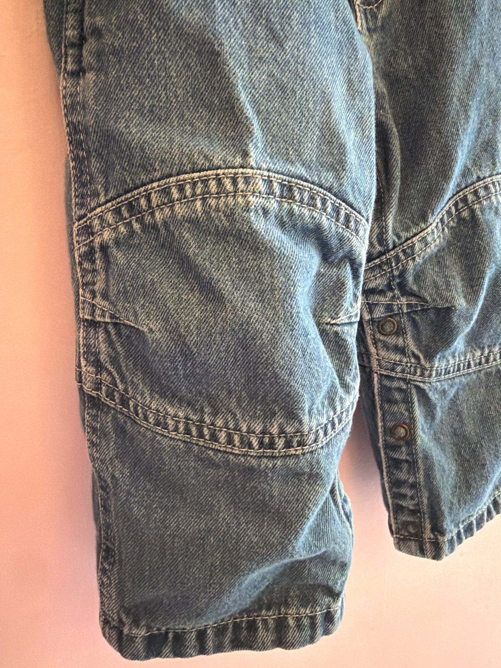 Polo Jeans Co. Ralph Lauren Jeans with Knee Patches / 12-18 months