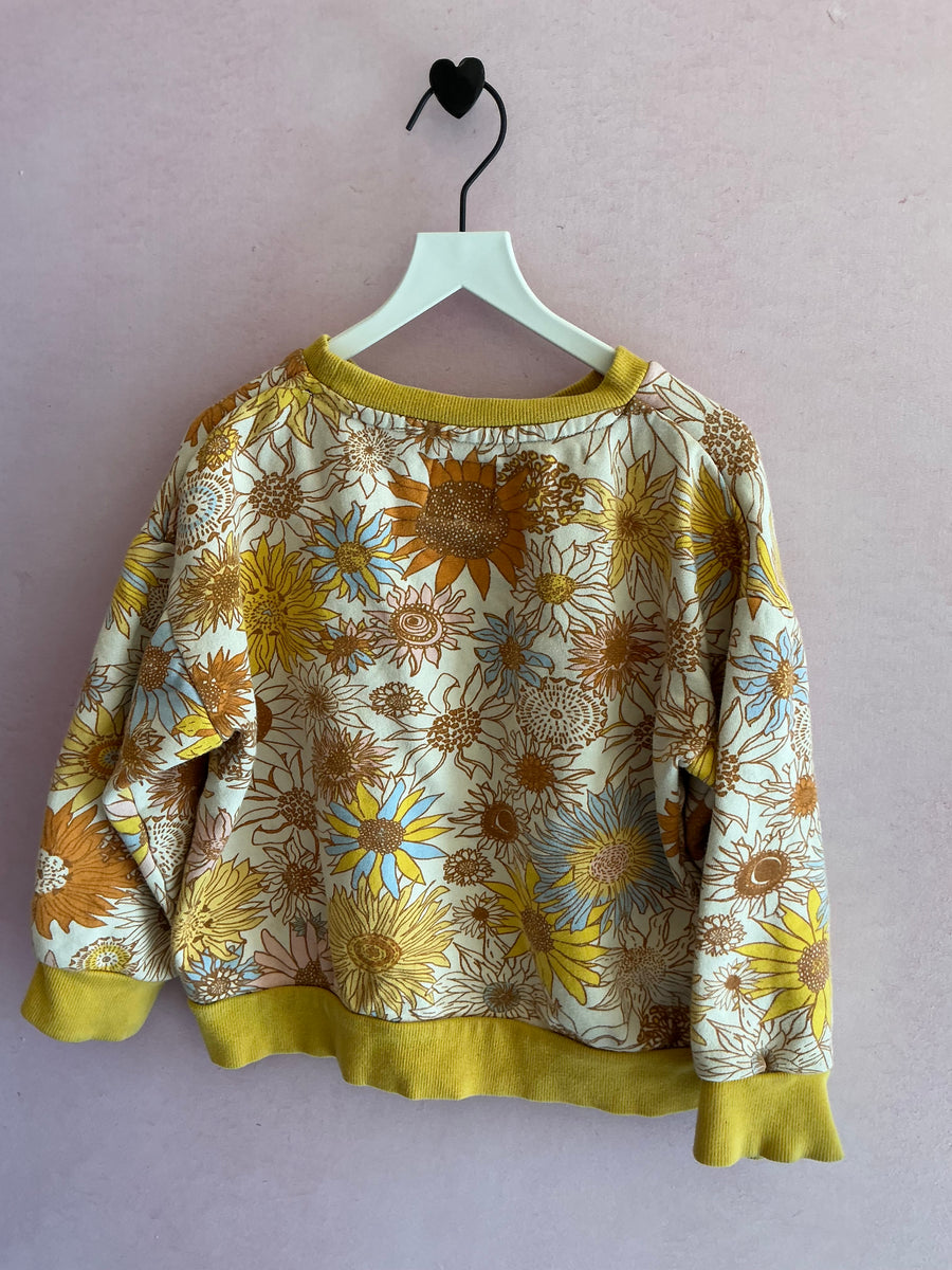 KP & Co Sunflower Sweatshirt / 6 (play condition)