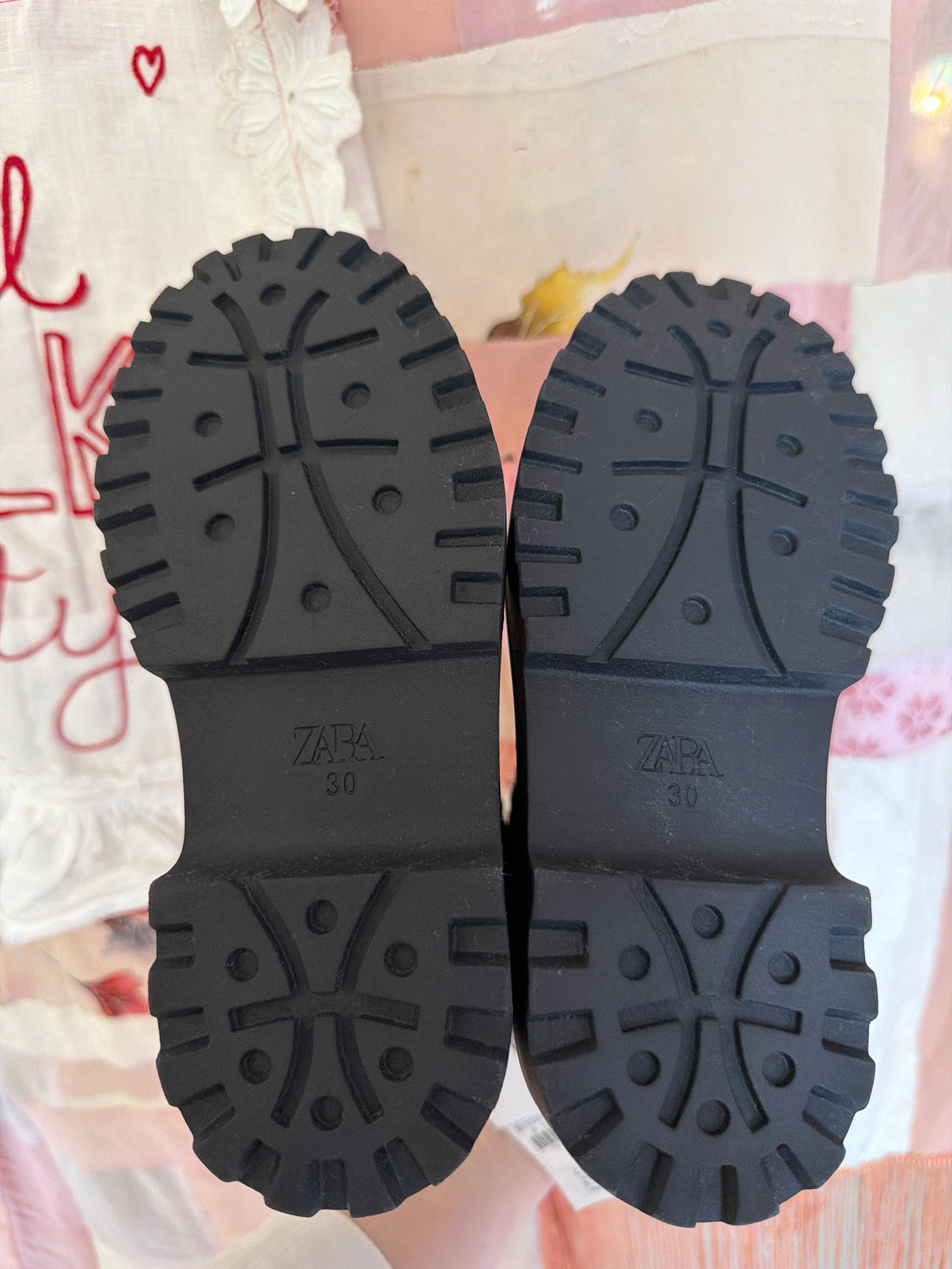 NWTs Zara Black Doc Martins boots / 13