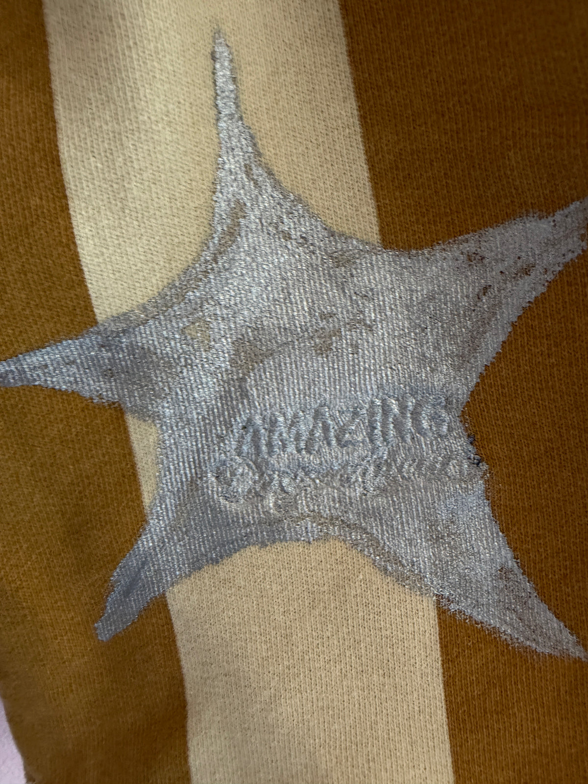 Hand-Painted "Amazing" OFAK Sweat Shorts / 5