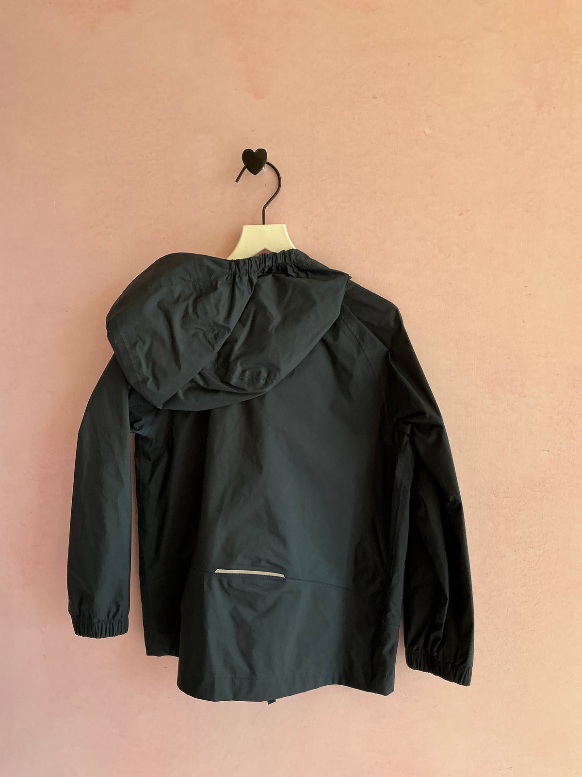 REI Co-op Navy + Hood Rain Coat / 4T
