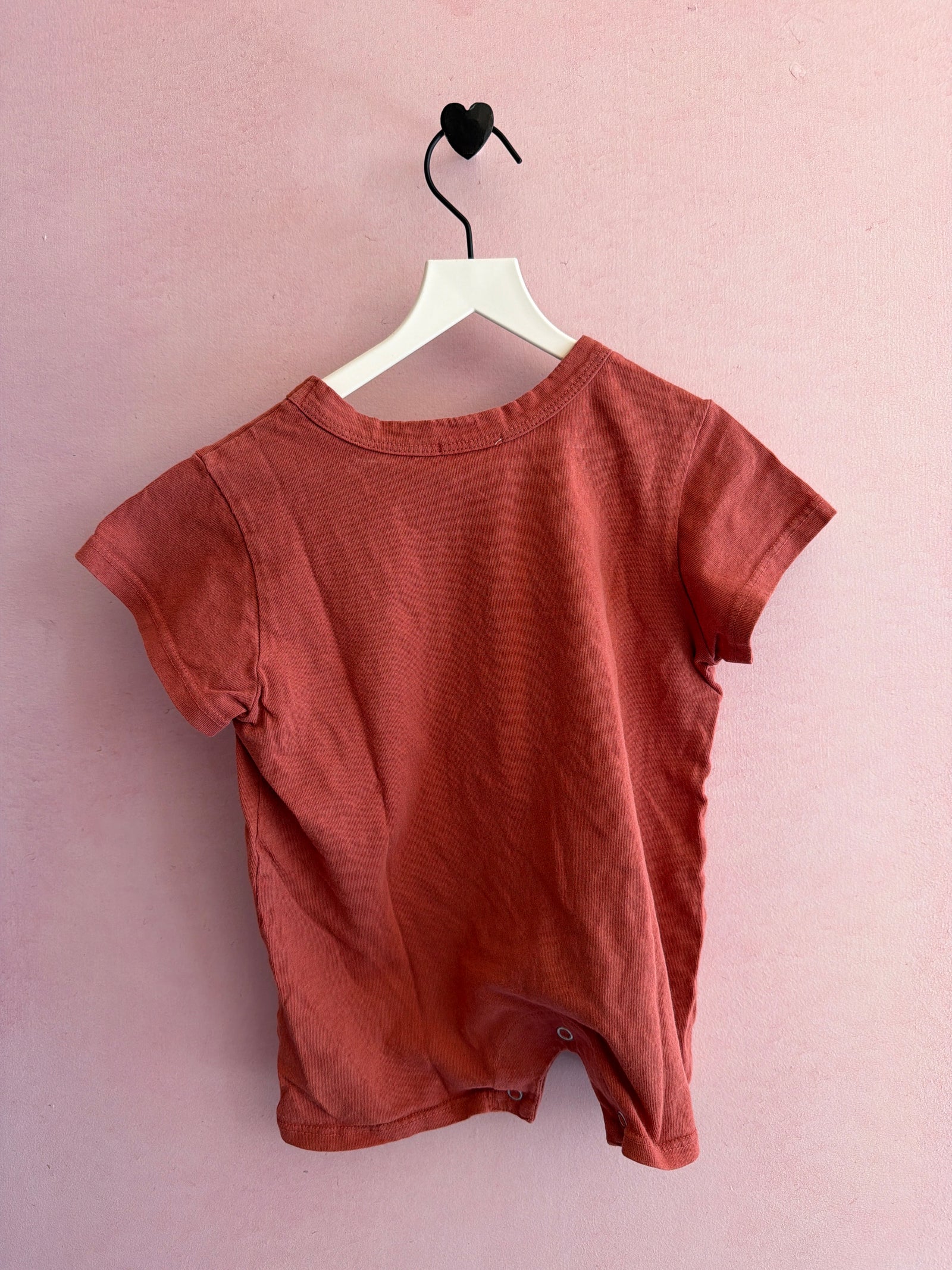 Roux Rust Short Romper / 6-12 months