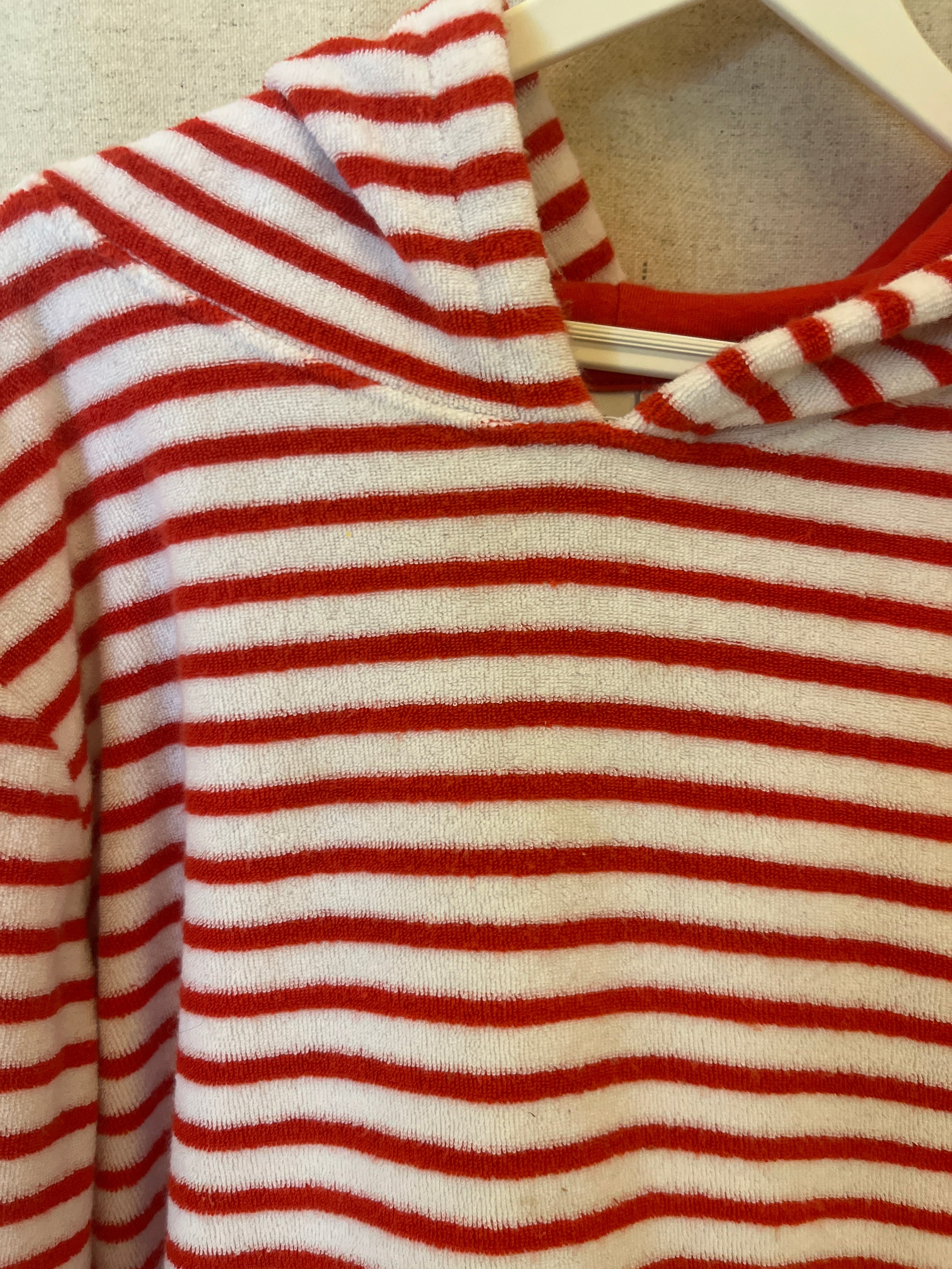 Janie and Jack Red Stripe Terry Sweatshirt / 7