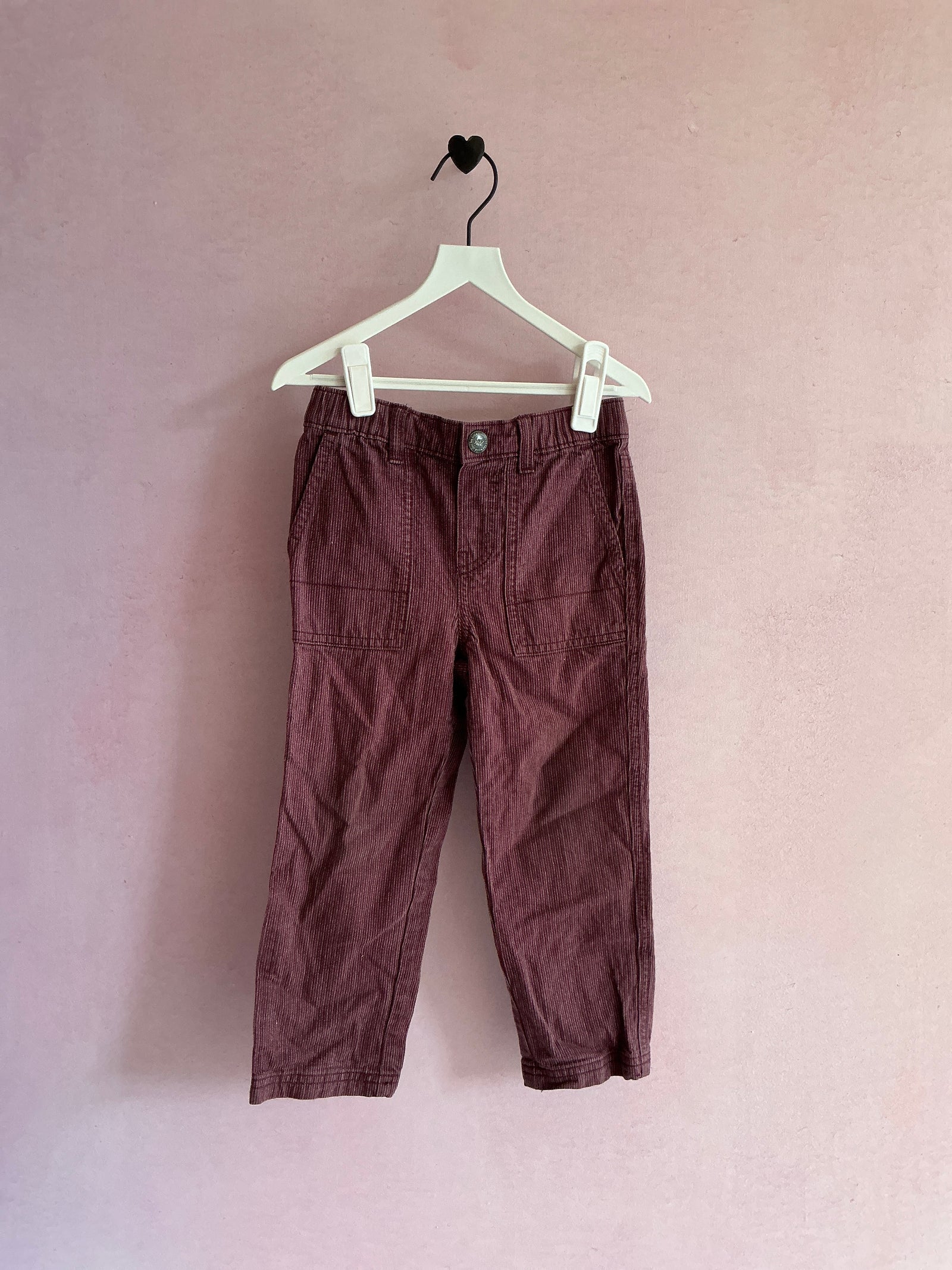tea Burgundy Pants / 4