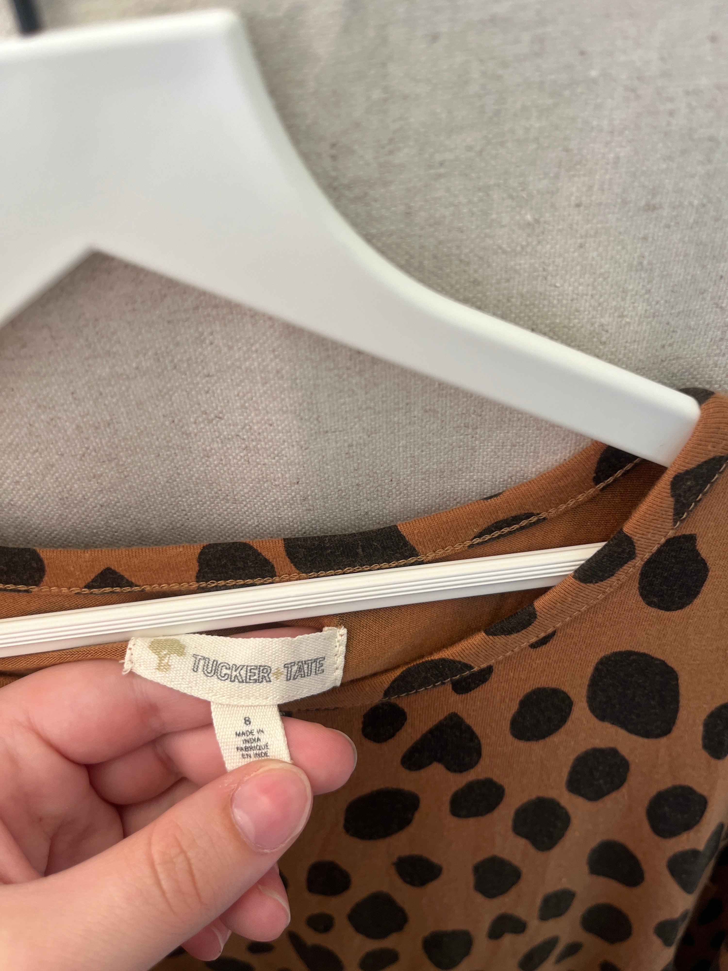Tucker & Tate leopard Dress / 8