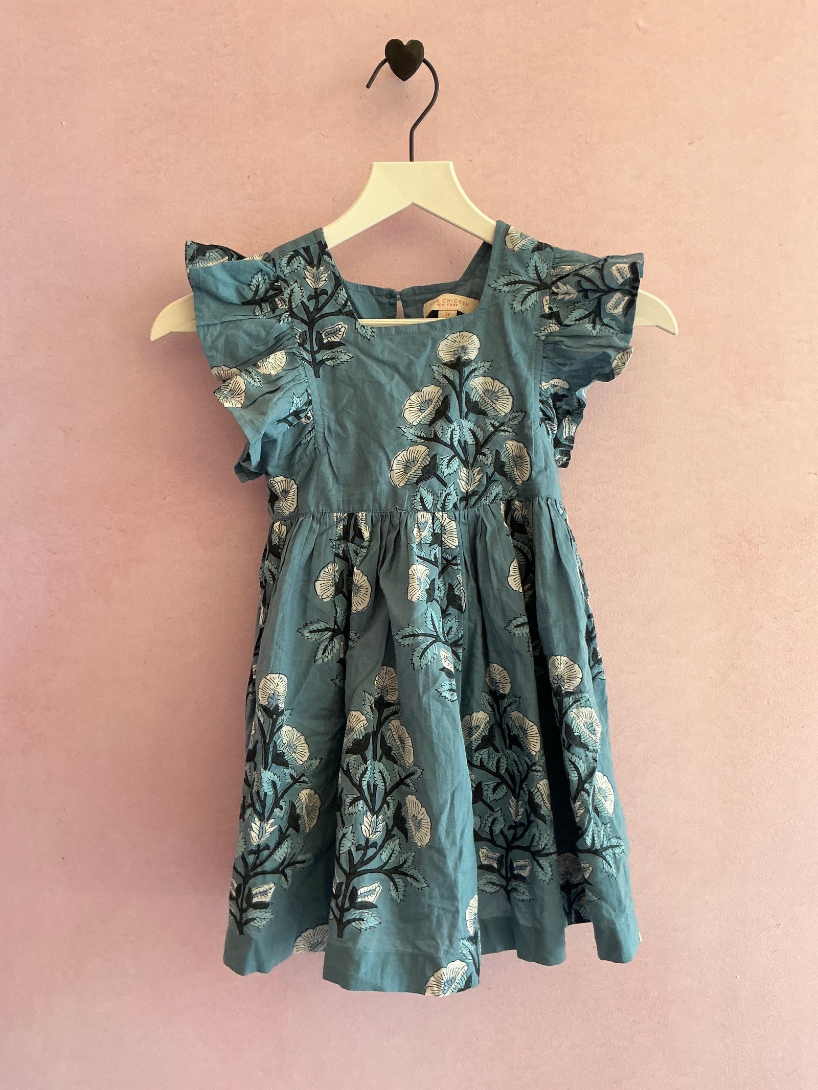 NWTs Pink Chicken elsie bouquet floral Dress / 2 Years
