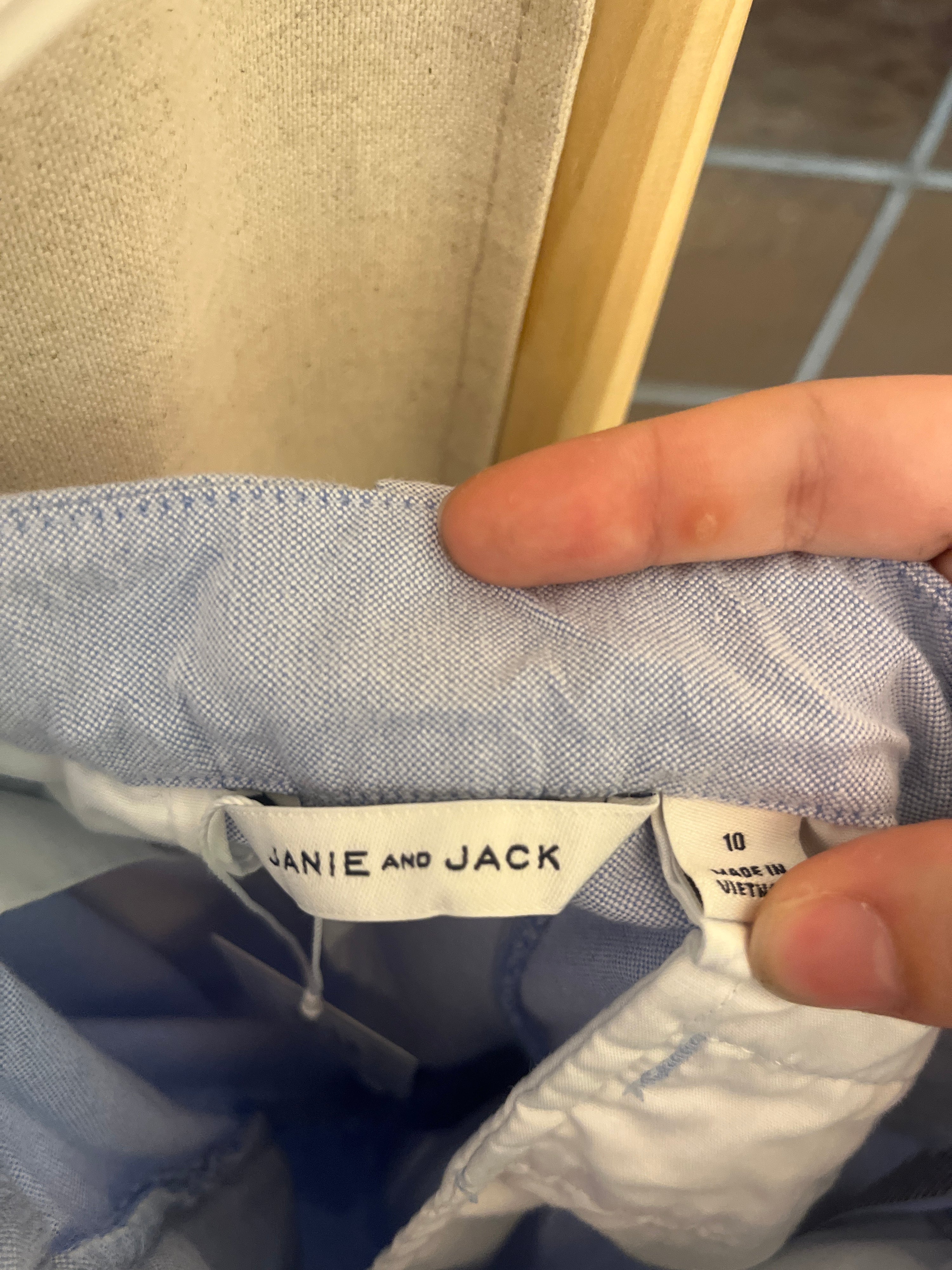 Janie and Jack Blue Shorts / 10