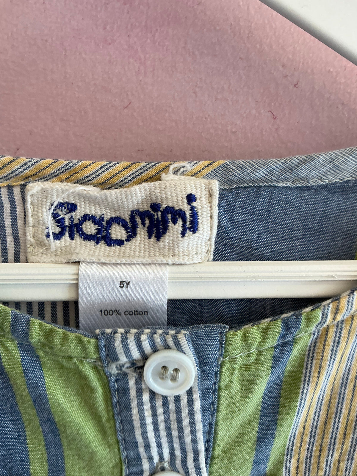 Siaomimi Green, Blue and Orange Stripe / 5