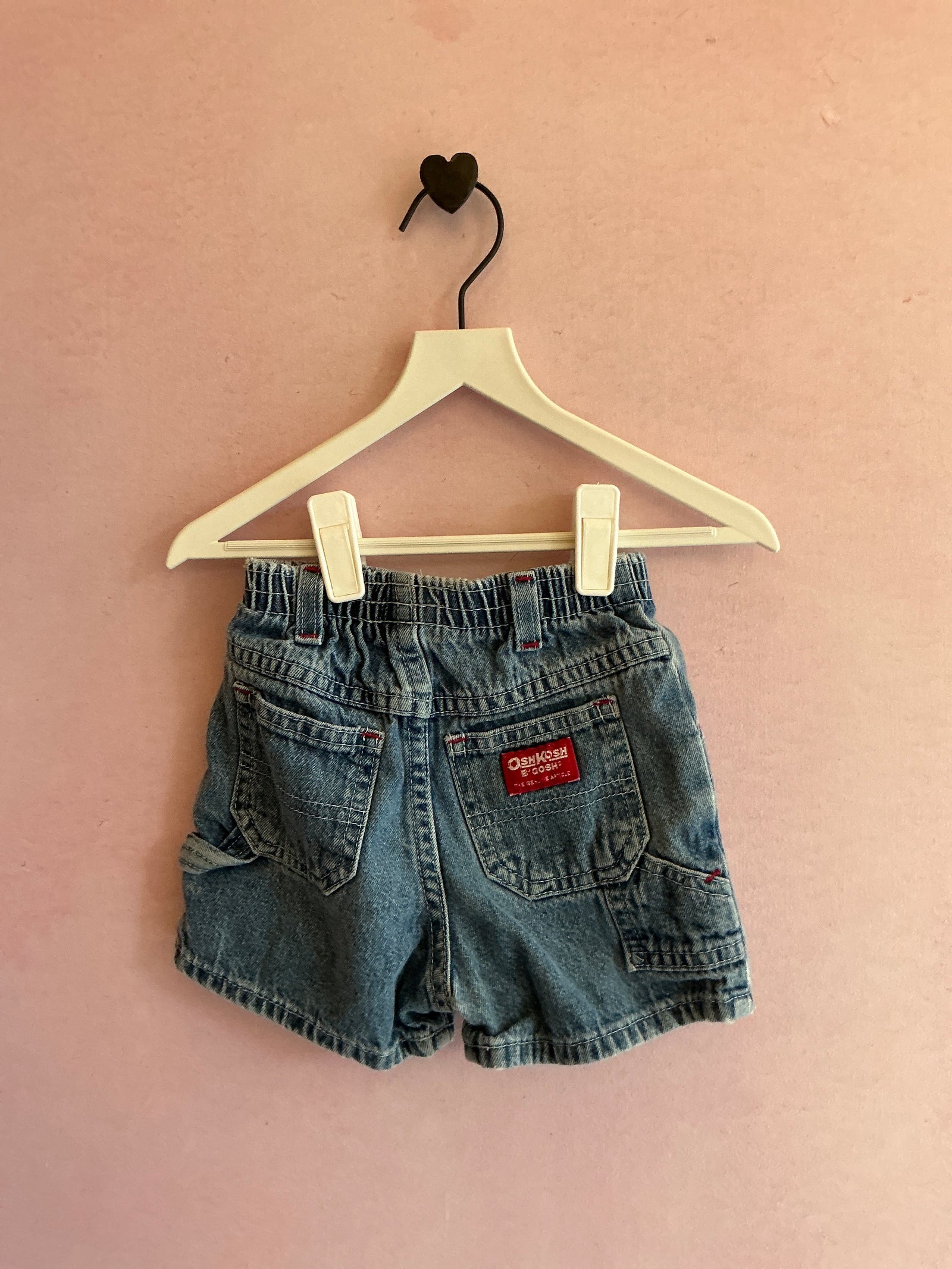 vintage OshKosh B'gosh Denim Shorts / 12 months