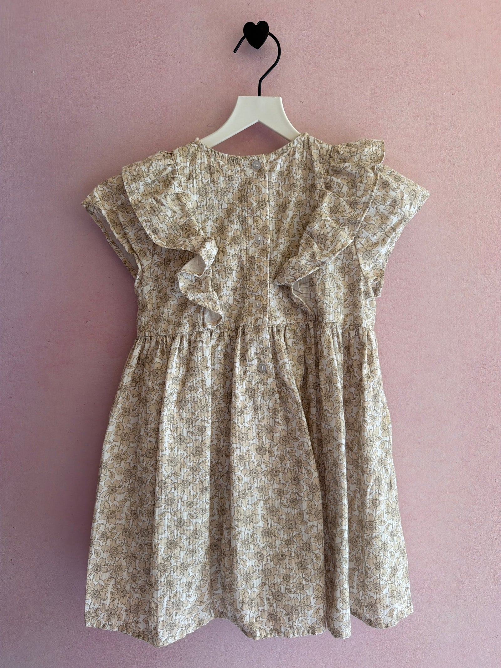 Noralee Girls Floral Smocked Bodice Dress / 4