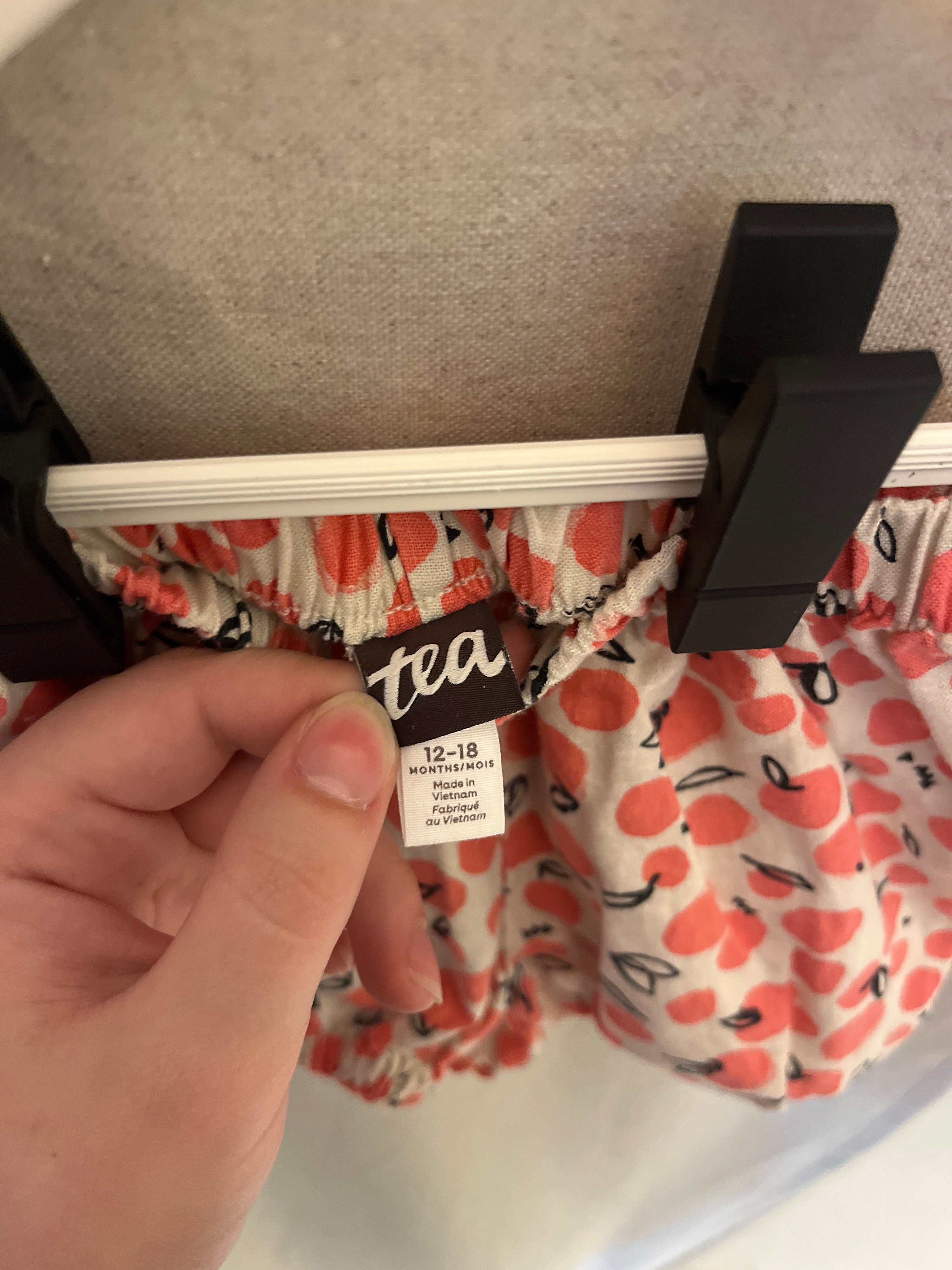 Tea Cherry 2 Piece Set / 12-18 months