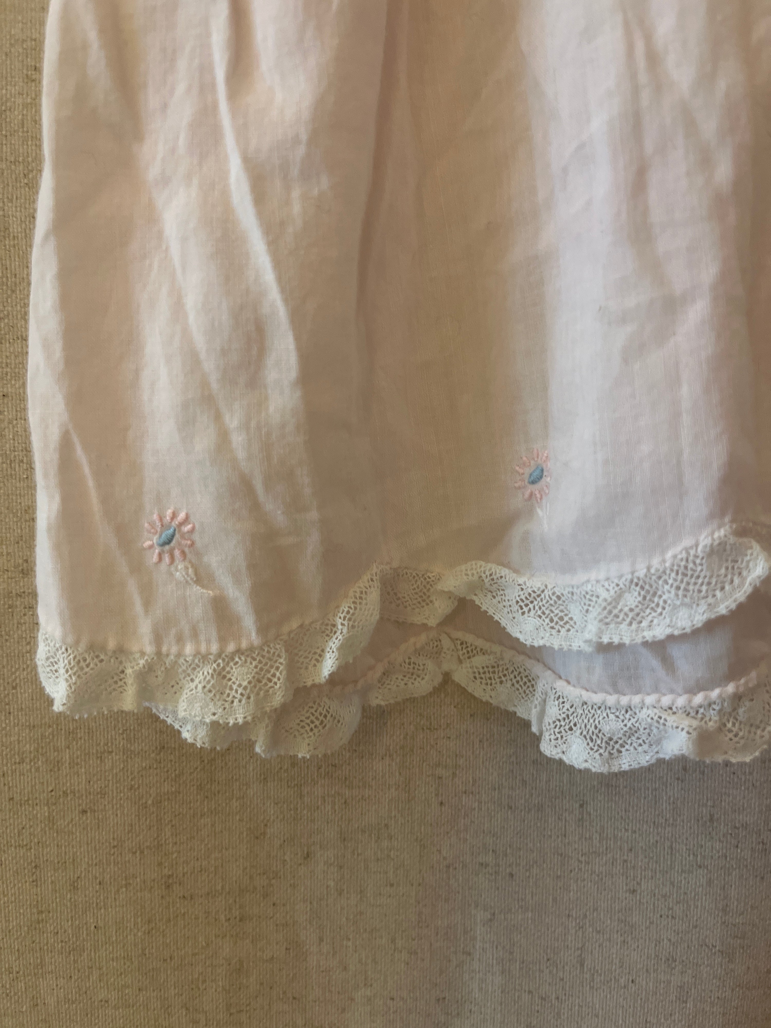 vintage Pink Dress / 0-12 months