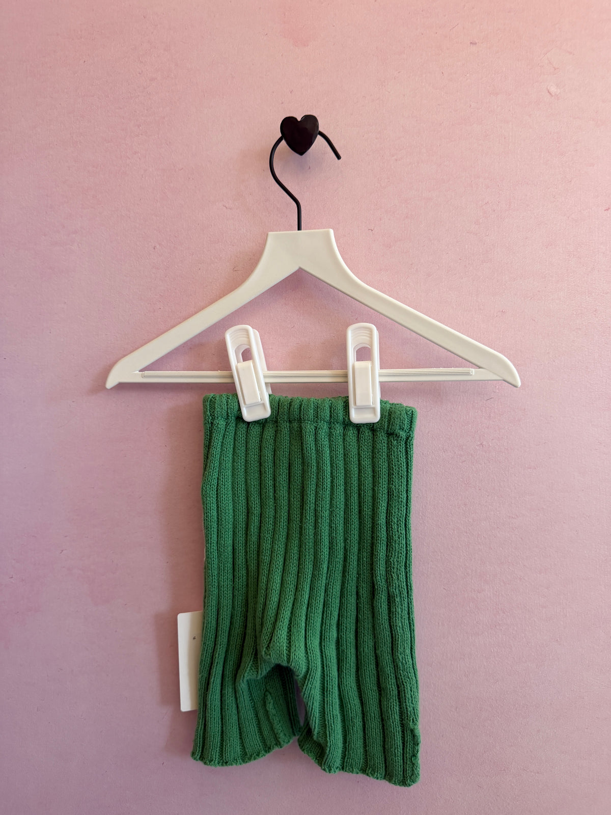 Oeuf Green Knit Pants / 0-6 months