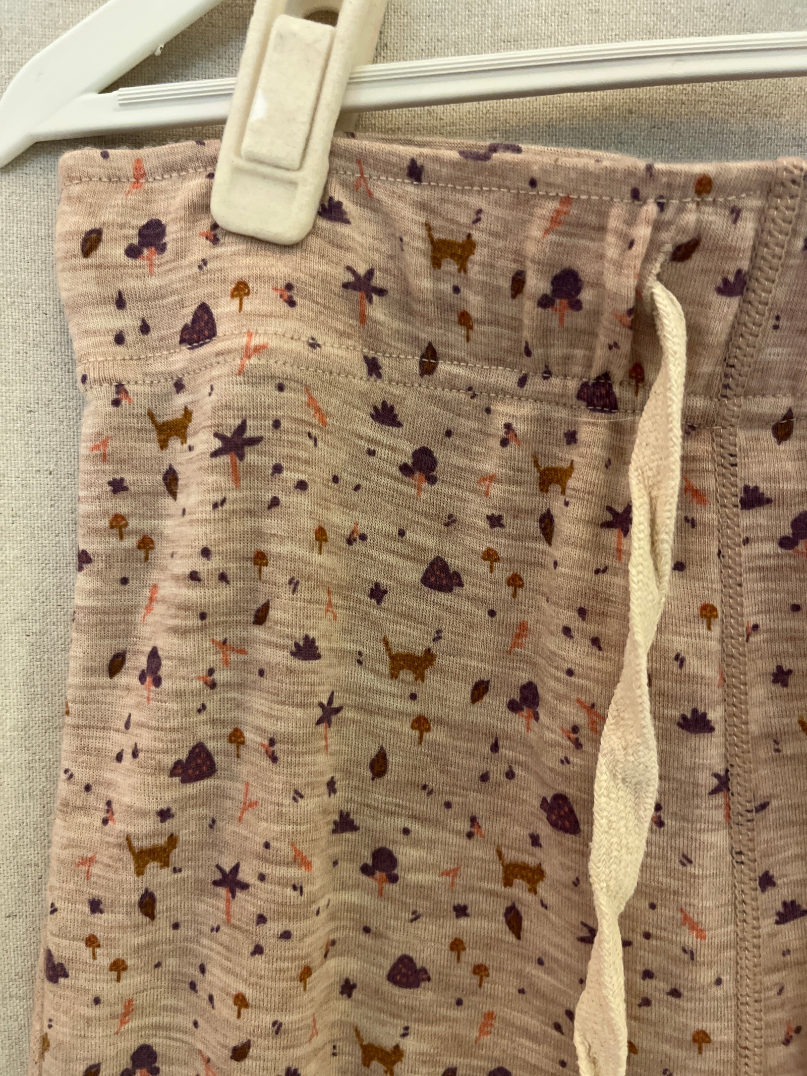 Hello, Night ! Mushroom Forest Merino Wool Pants / 6