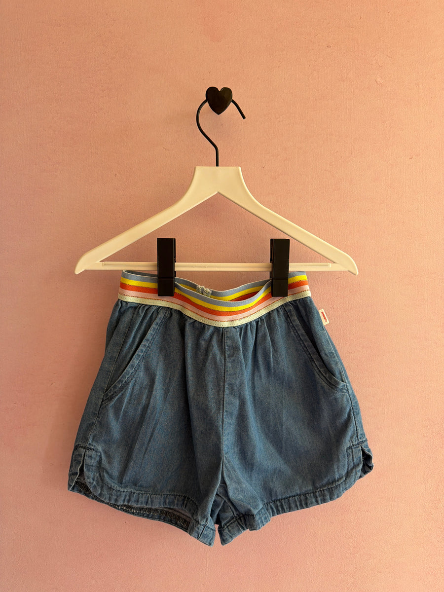 Catimini Rainbow Elastic Shorts / 4